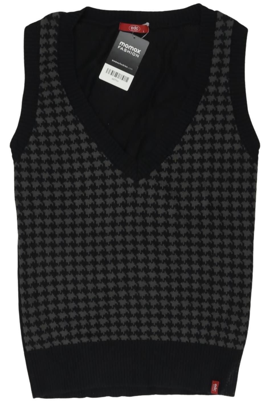 

edc by Esprit Damen Pullover, schwarz, Gr. 42