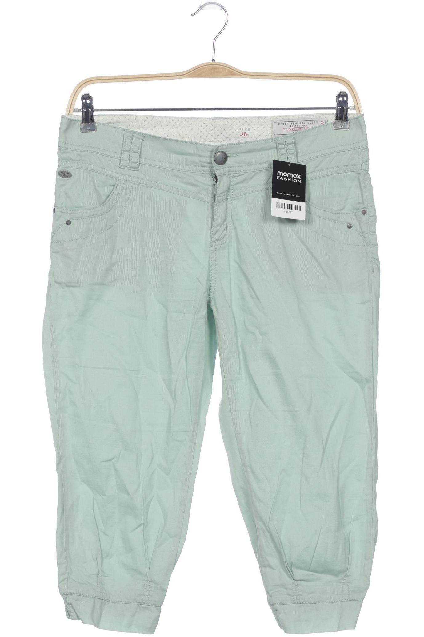 

edc by Esprit Damen Shorts, hellgrün, Gr. 38