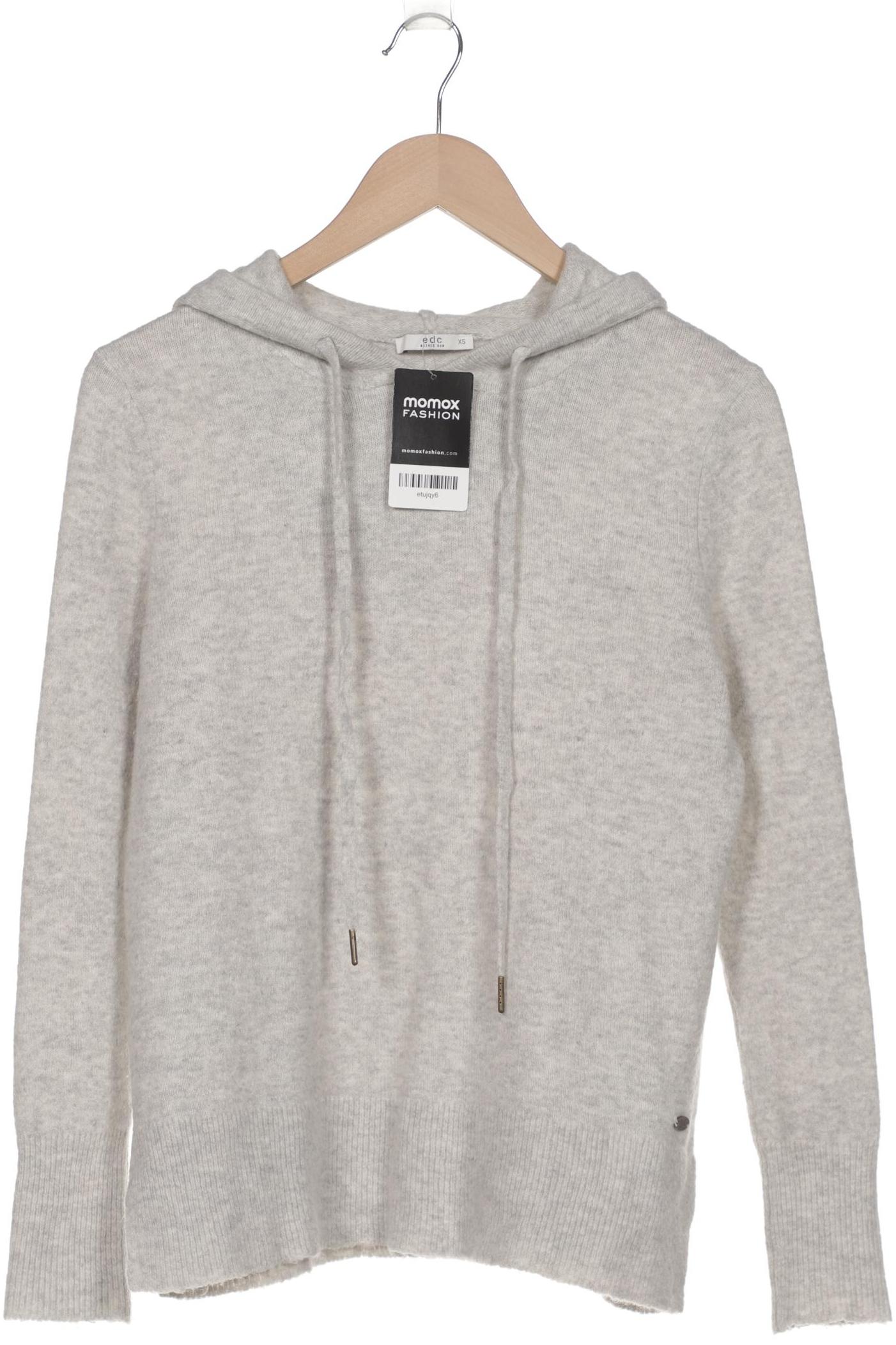 

edc by Esprit Damen Pullover, grau, Gr. 34