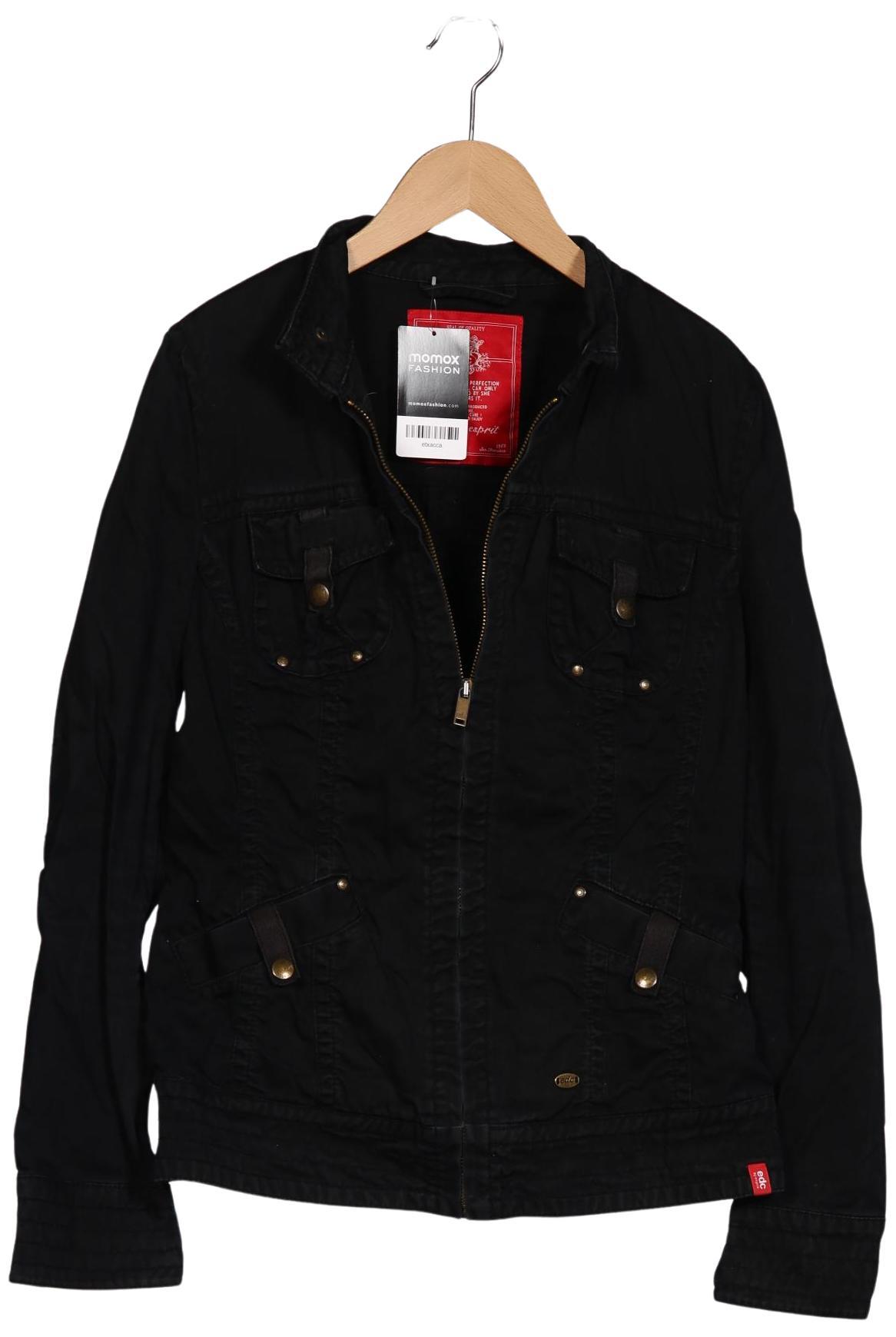 

edc by Esprit Damen Jacke, schwarz, Gr. 40