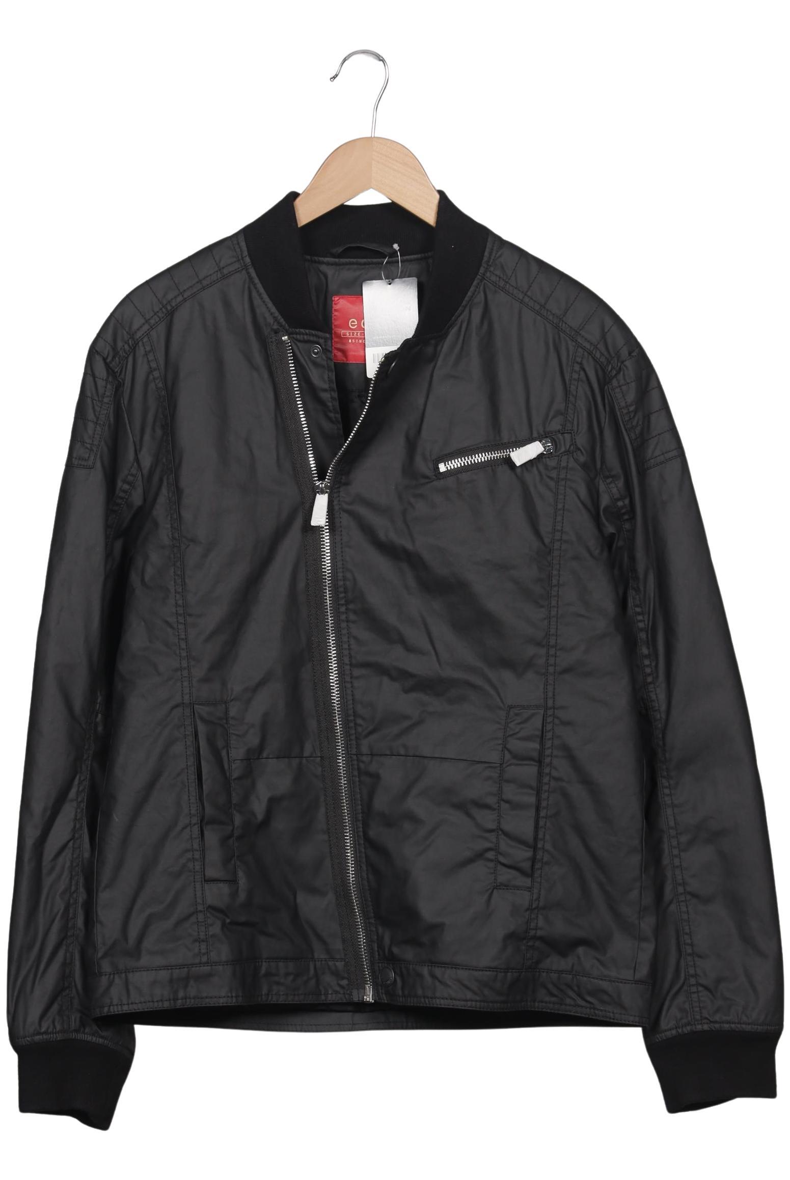 

edc by Esprit Herren Jacke, schwarz, Gr. 52