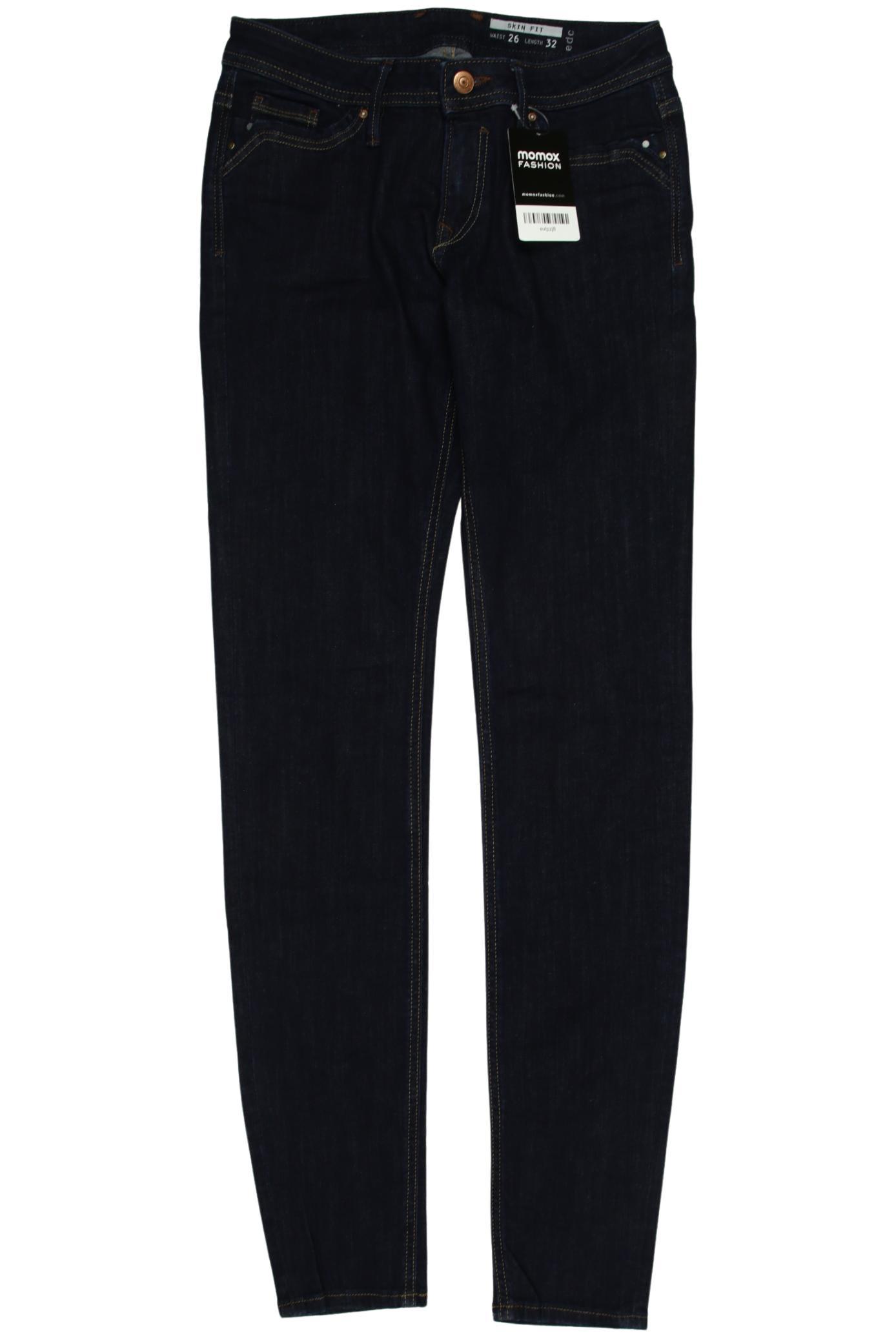 

edc by Esprit Damen Jeans, marineblau, Gr. 26