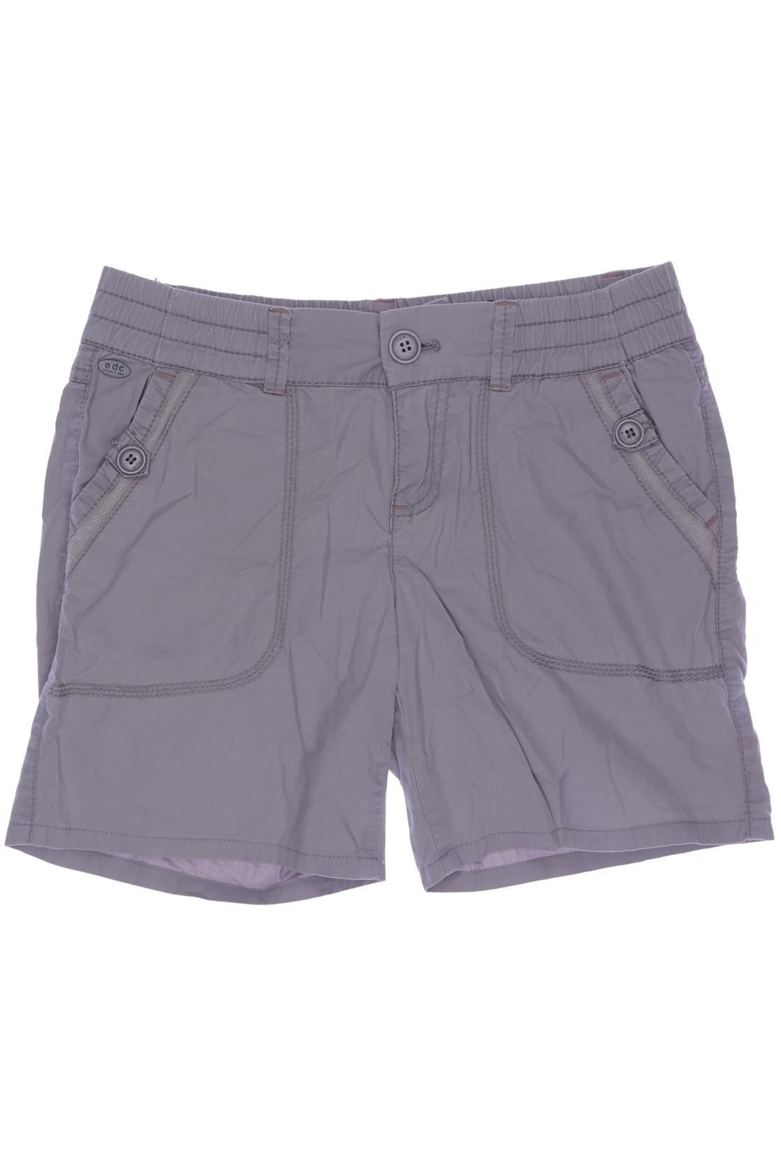 

edc by Esprit Damen Shorts, grau, Gr. 32