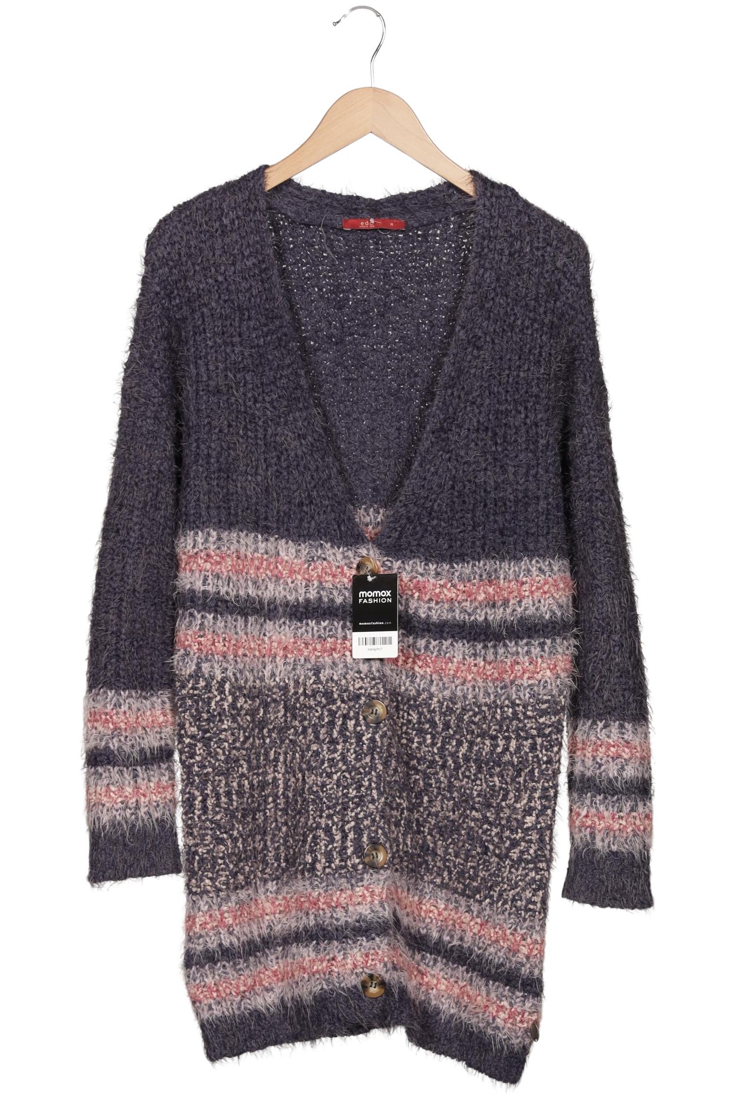 

edc by Esprit Damen Strickjacke, mehrfarbig, Gr. 38