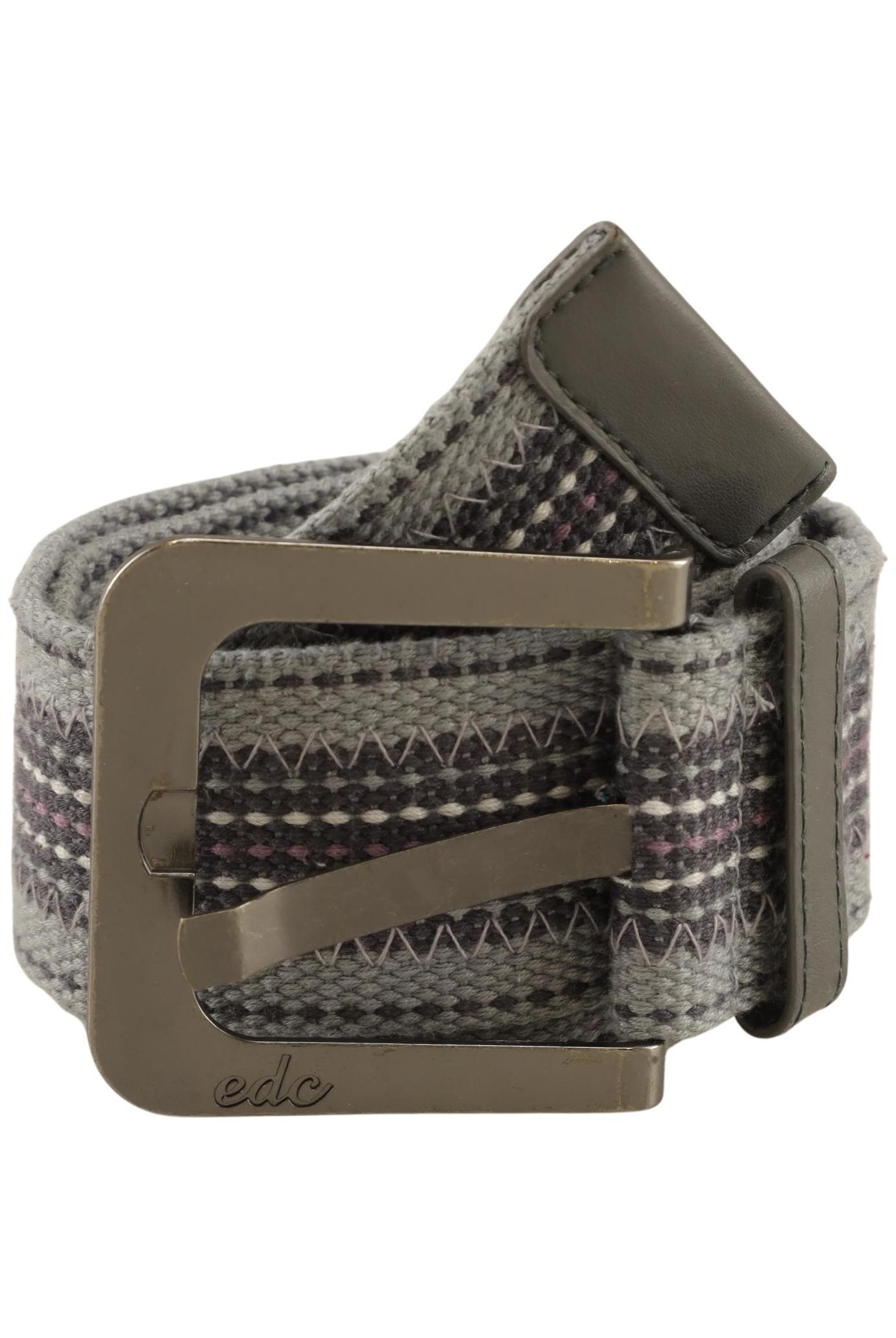 

edc by Esprit Damen Gürtel, grau, Gr. 80