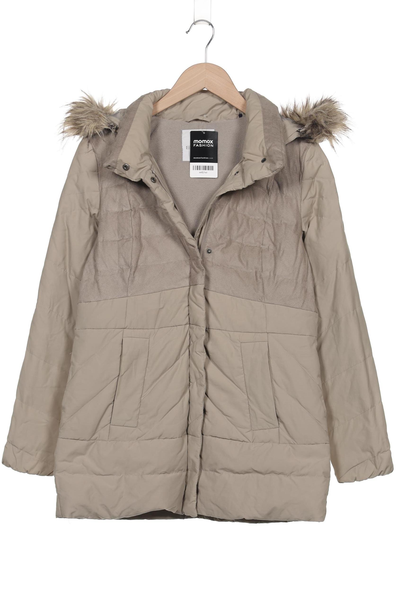 

edc by Esprit Damen Mantel, beige, Gr. 34