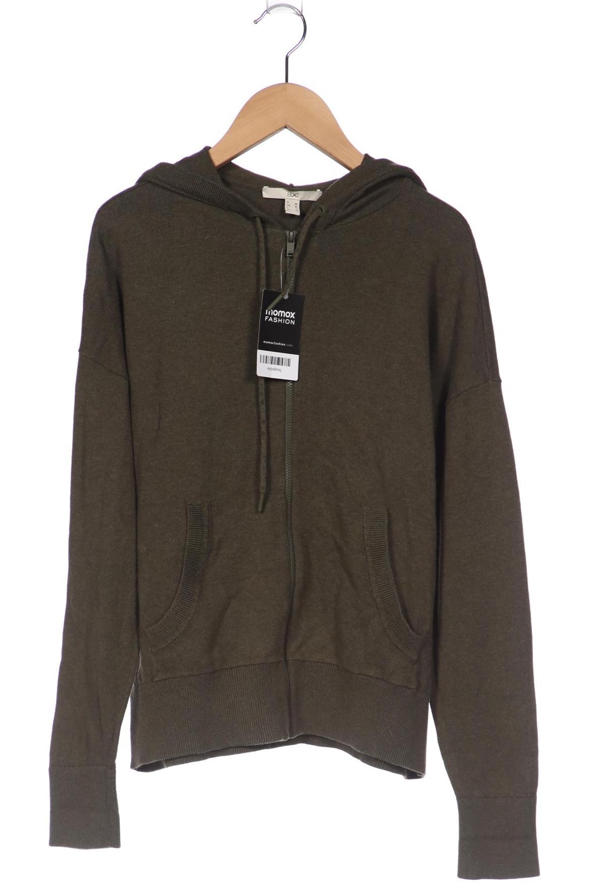 

edc by Esprit Damen Strickjacke, grün