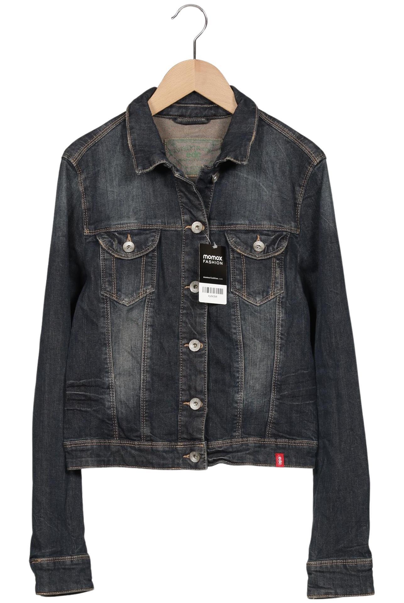 

edc by Esprit Damen Jacke, blau, Gr. 38