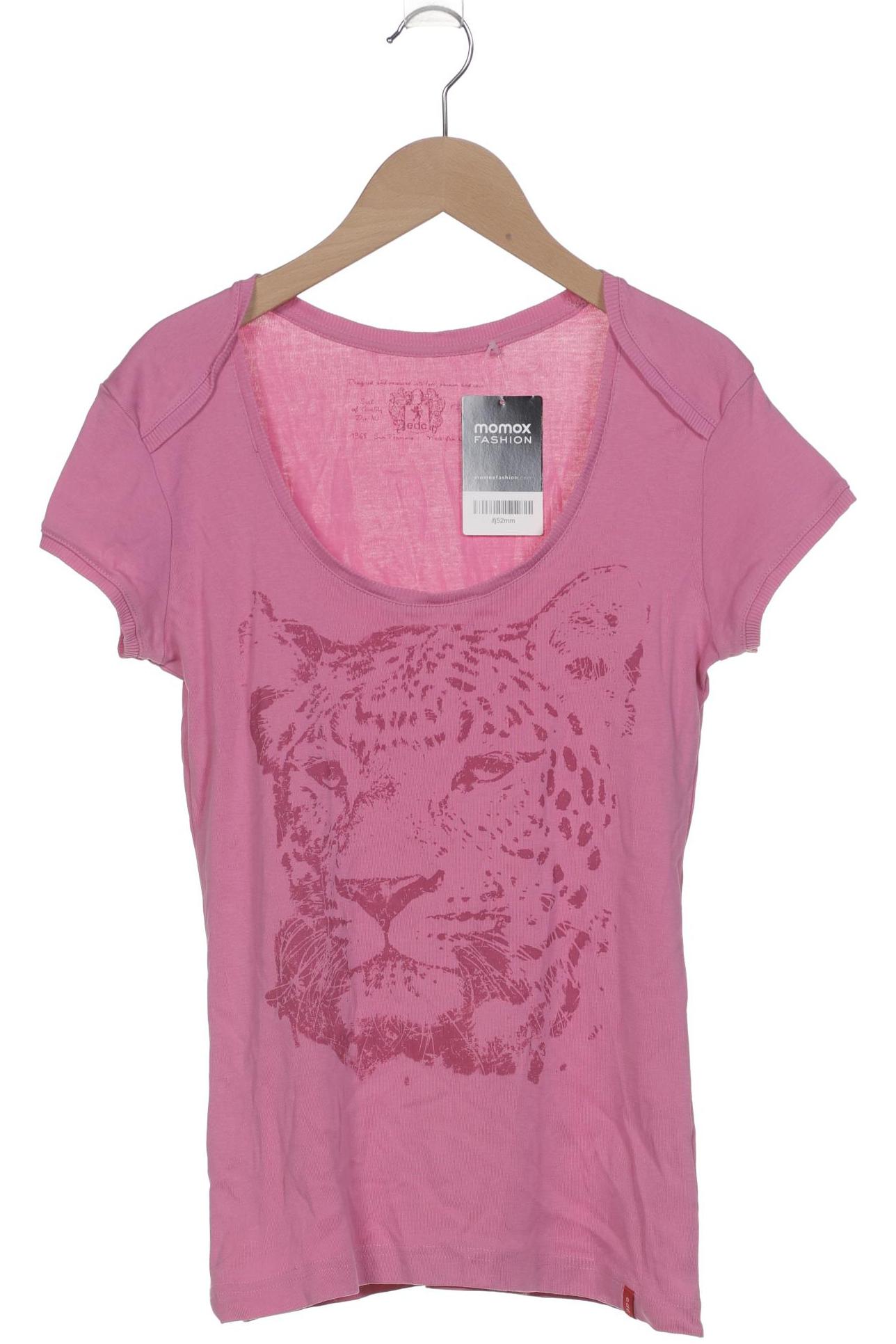 

edc by Esprit Damen T-Shirt, pink, Gr. 38
