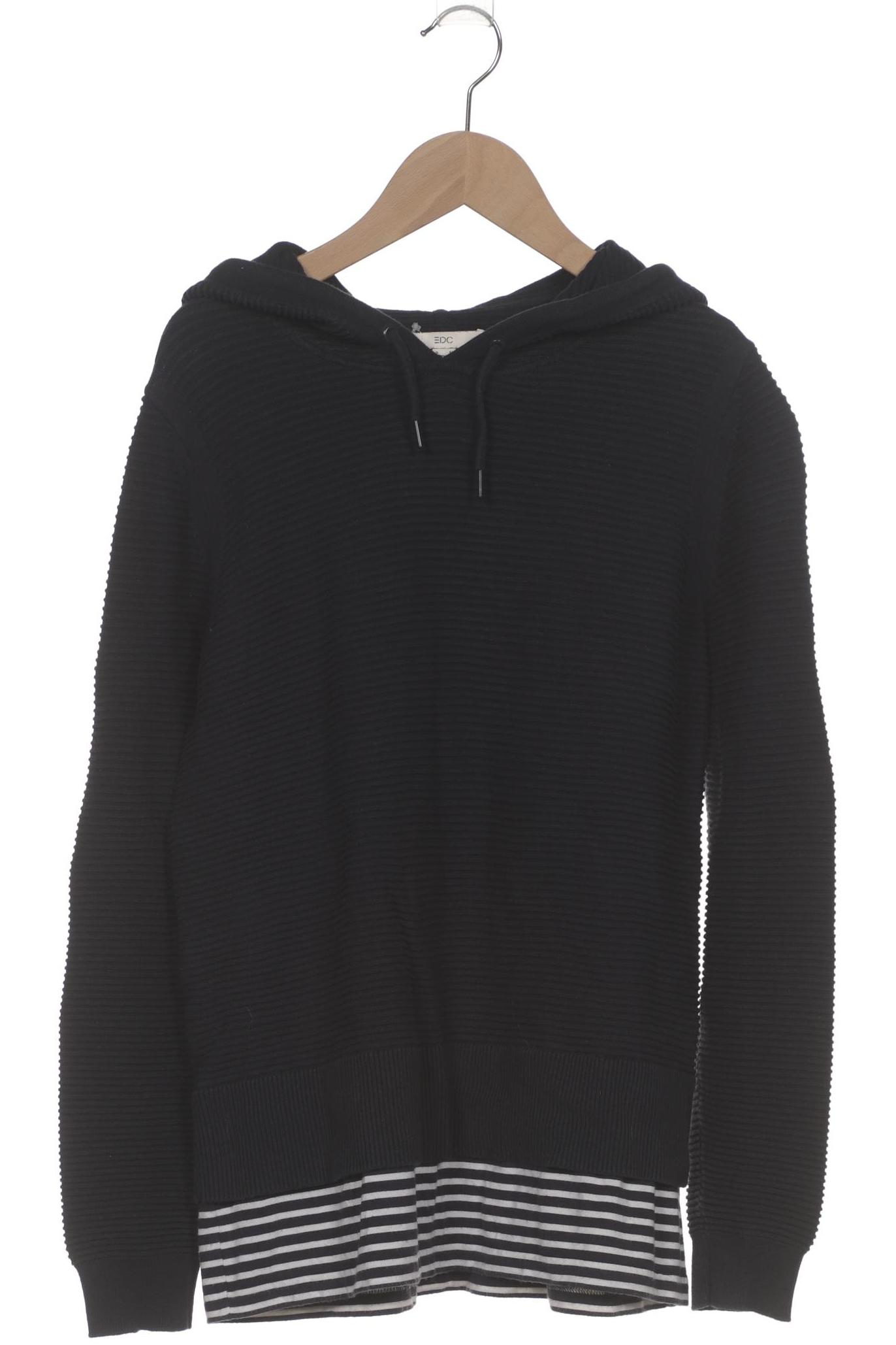 

edc by Esprit Damen Kapuzenpullover, marineblau, Gr. 38