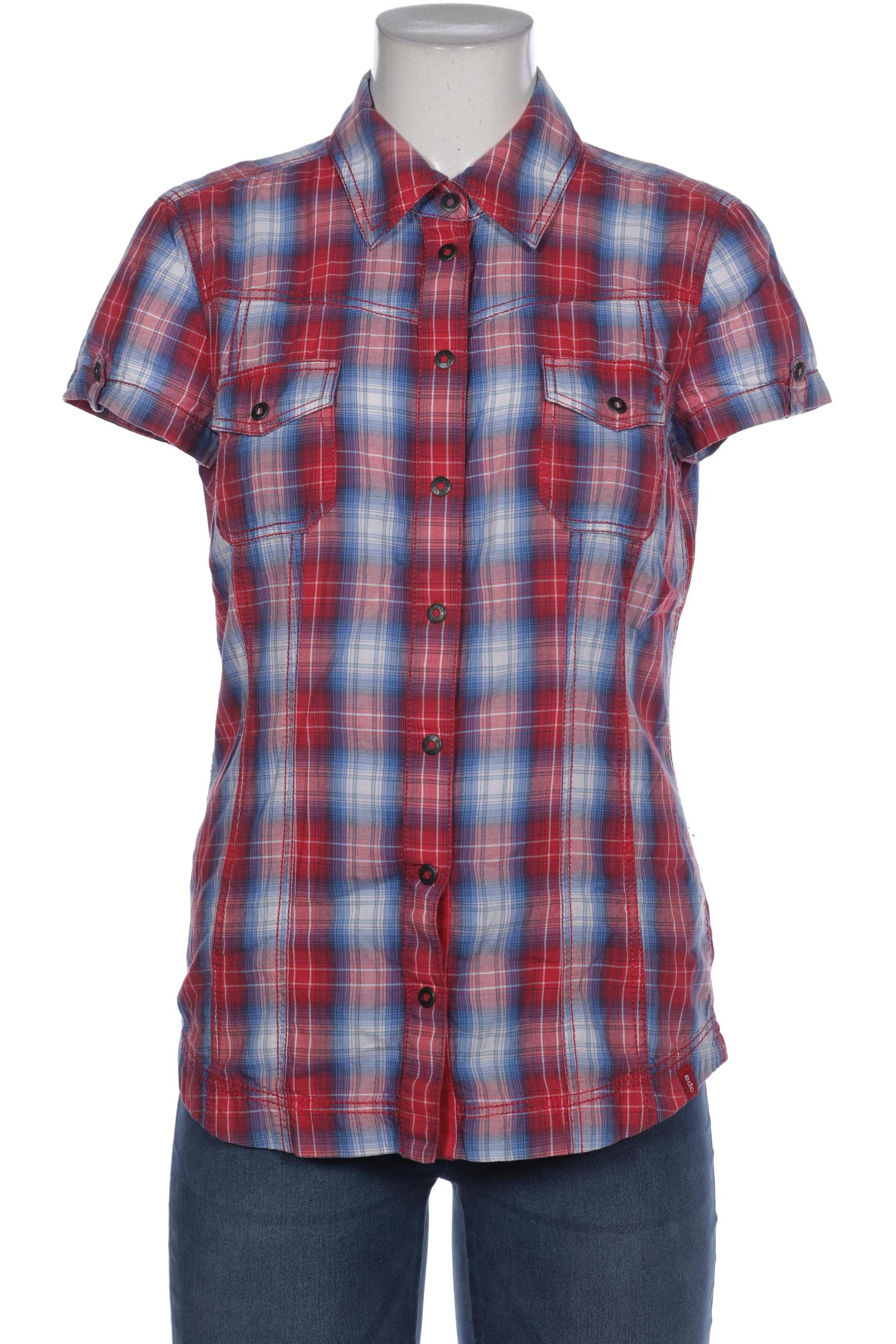 

edc by Esprit Damen Bluse, rot, Gr. 38