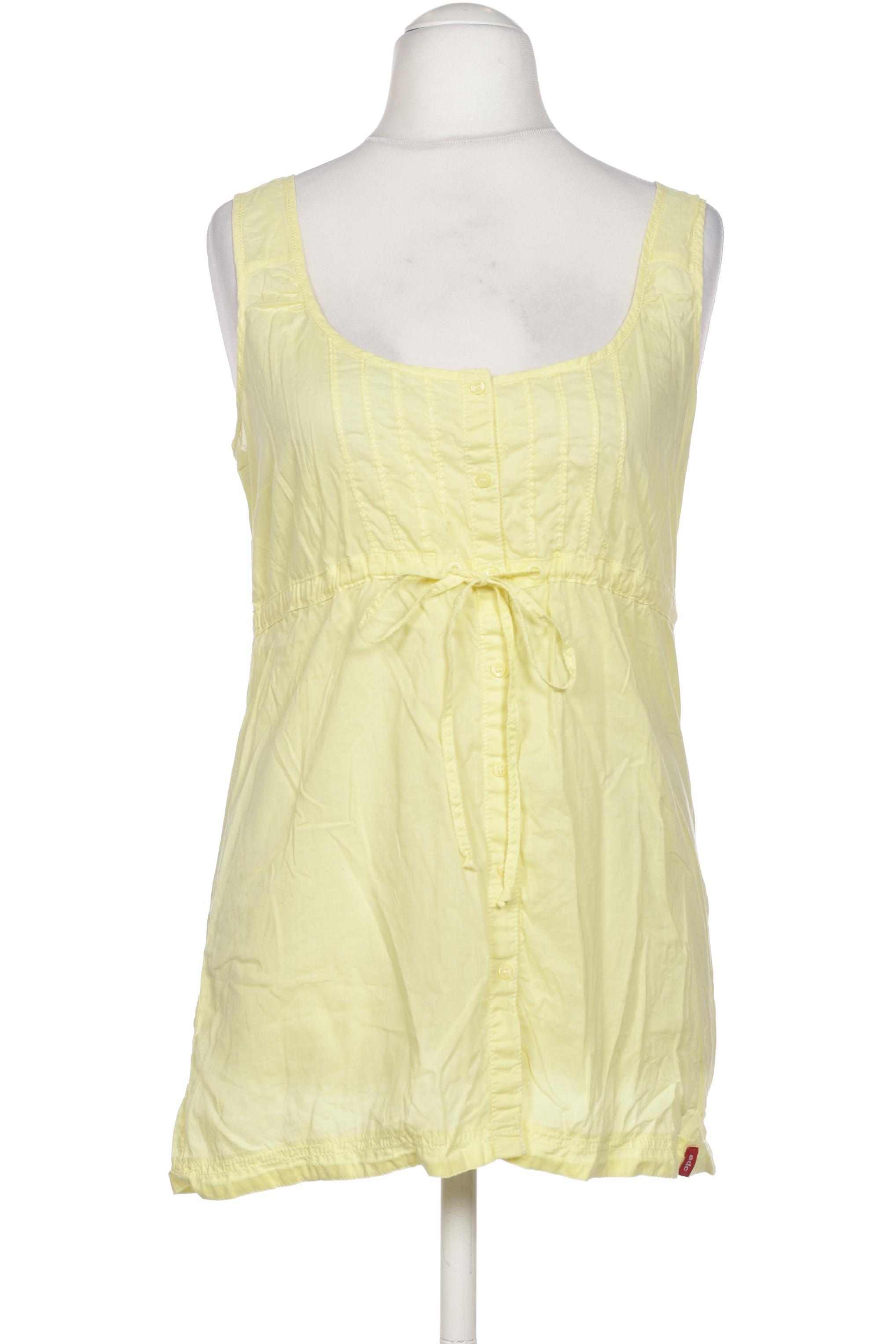 

edc by Esprit Damen Bluse, gelb, Gr. 36