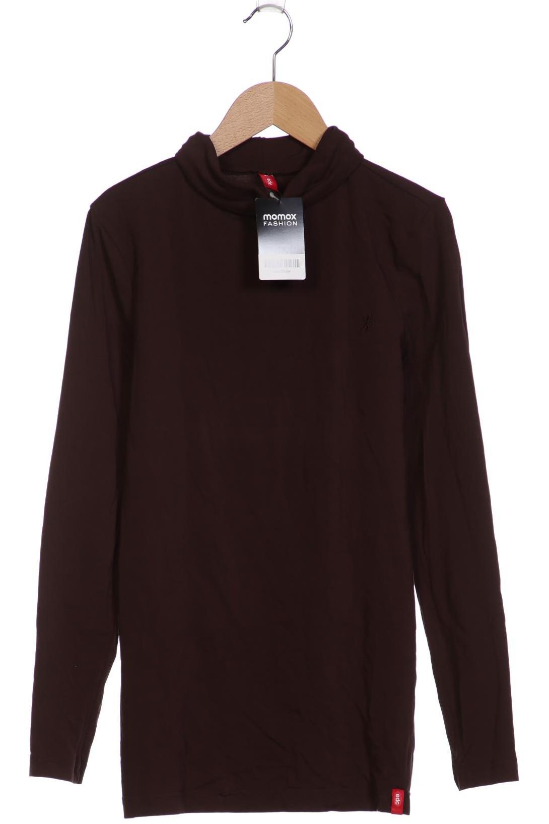 

edc by Esprit Damen Langarmshirt, braun, Gr. 44