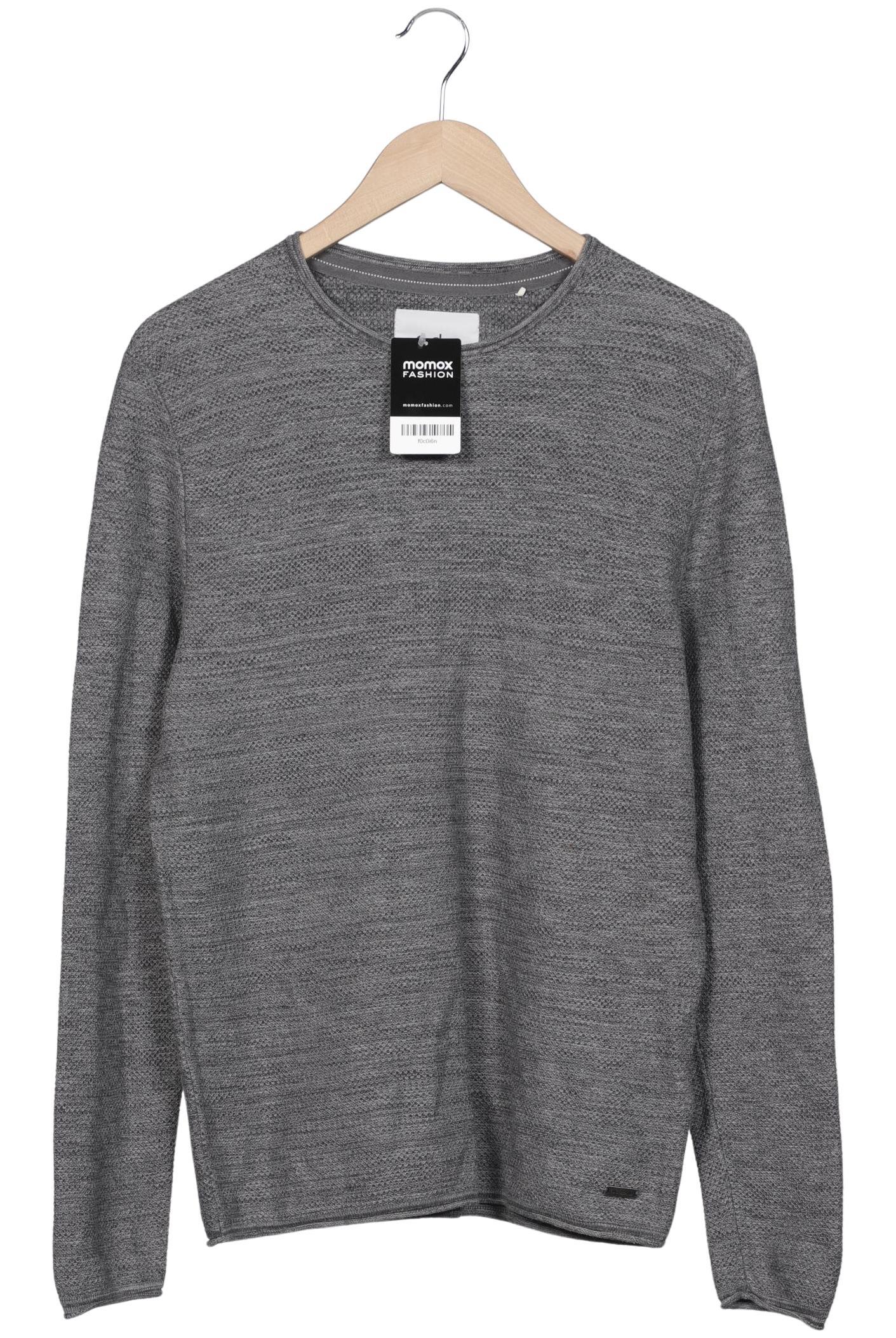 

edc by Esprit Herren Pullover, grau, Gr. 52