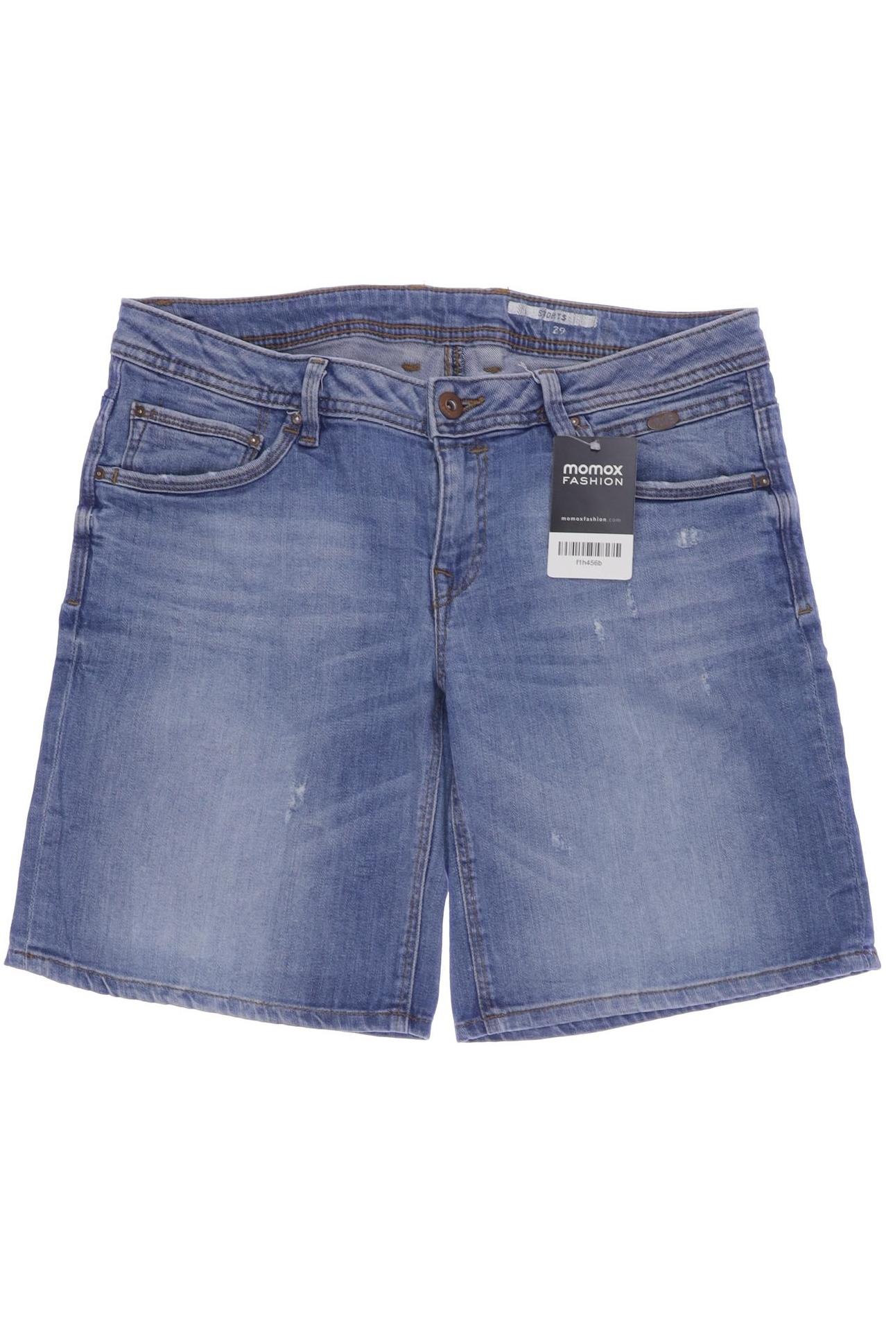 

edc by Esprit Damen Shorts, blau, Gr. 29