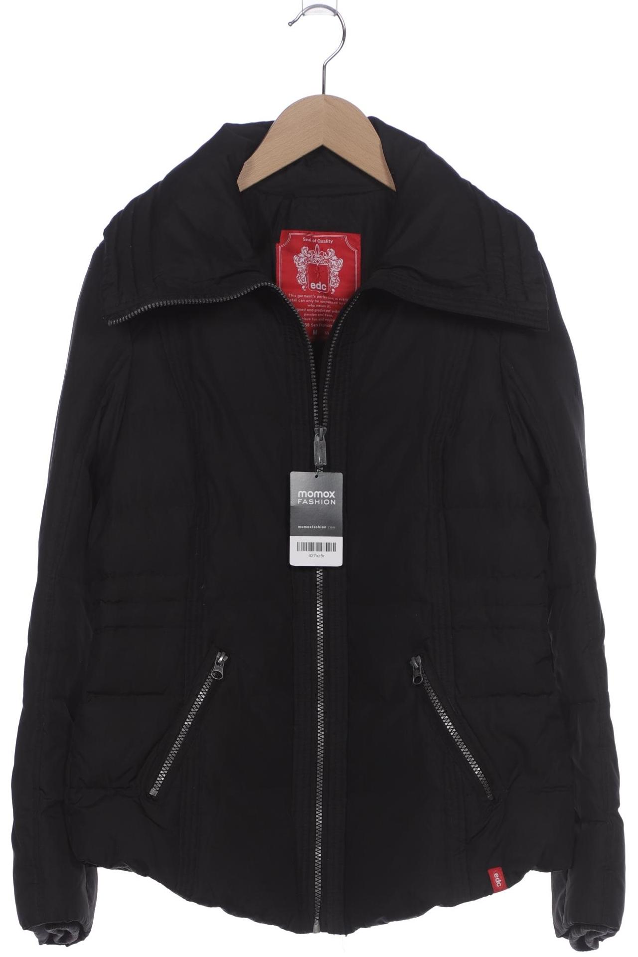 

edc by Esprit Damen Jacke, schwarz, Gr. 38