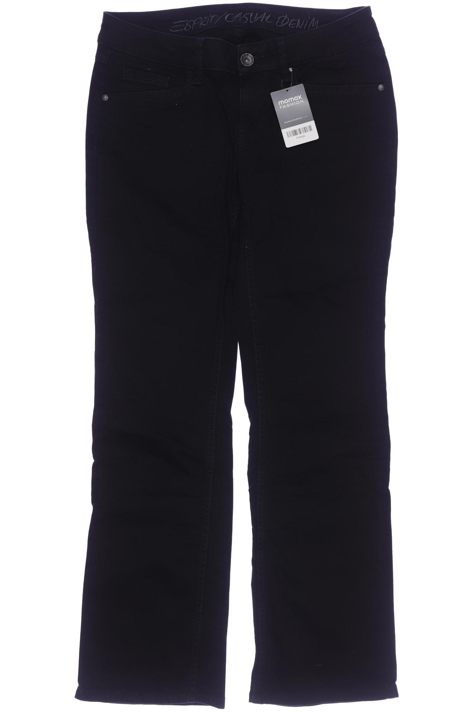 

edc by Esprit Damen Jeans, schwarz, Gr. 30