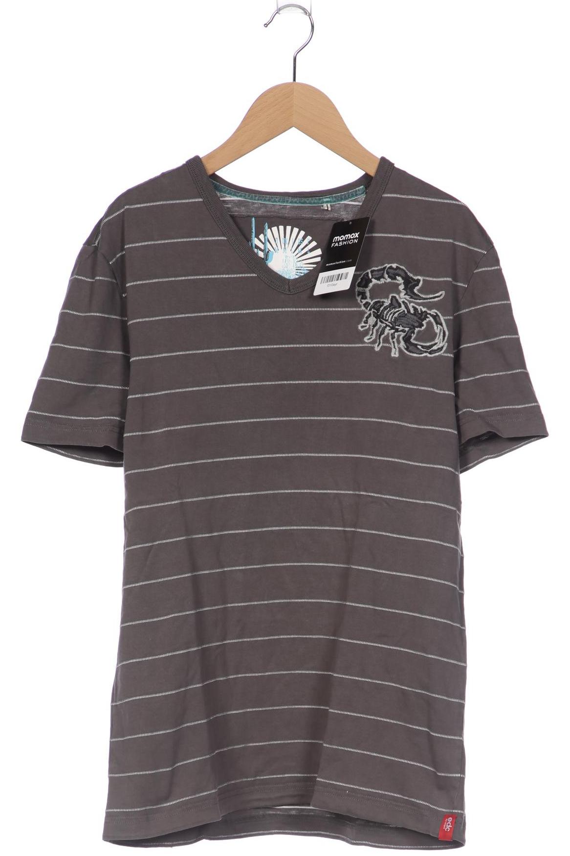

edc by Esprit Herren T-Shirt, grau, Gr. 46