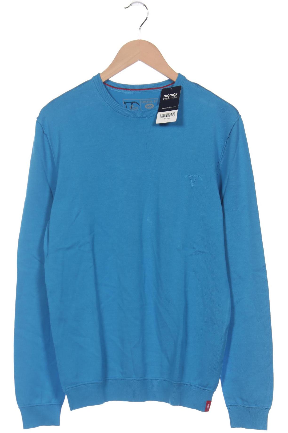 

edc by Esprit Herren Pullover, blau, Gr. 54