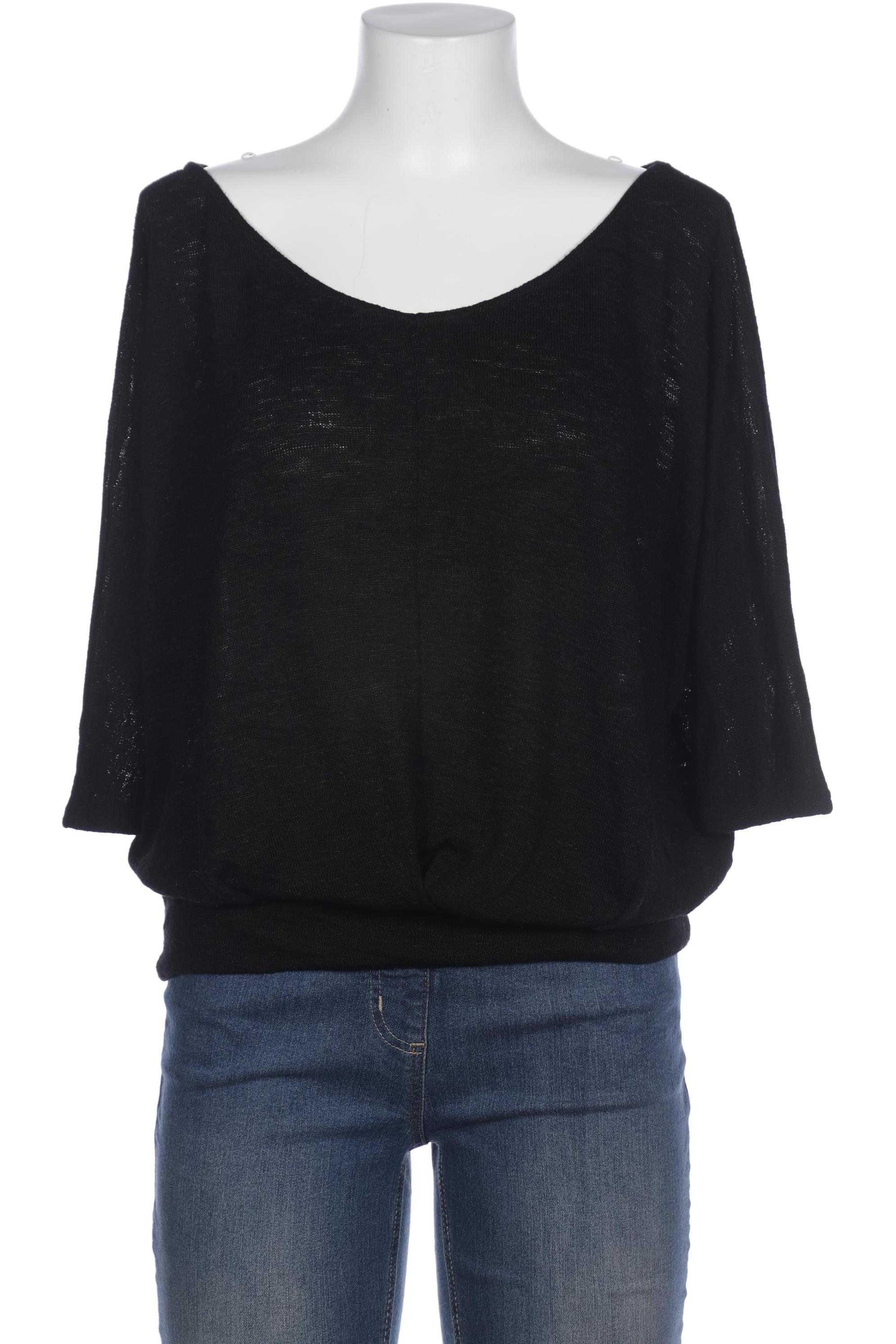 

edc by Esprit Damen Pullover, schwarz, Gr. 38