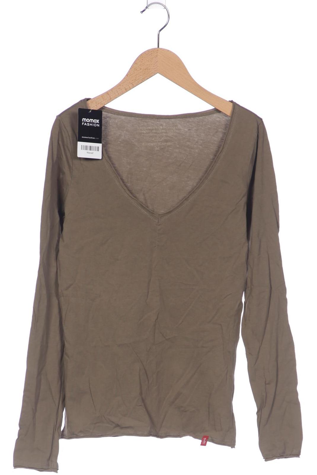 

edc by Esprit Damen Langarmshirt, braun, Gr. 38