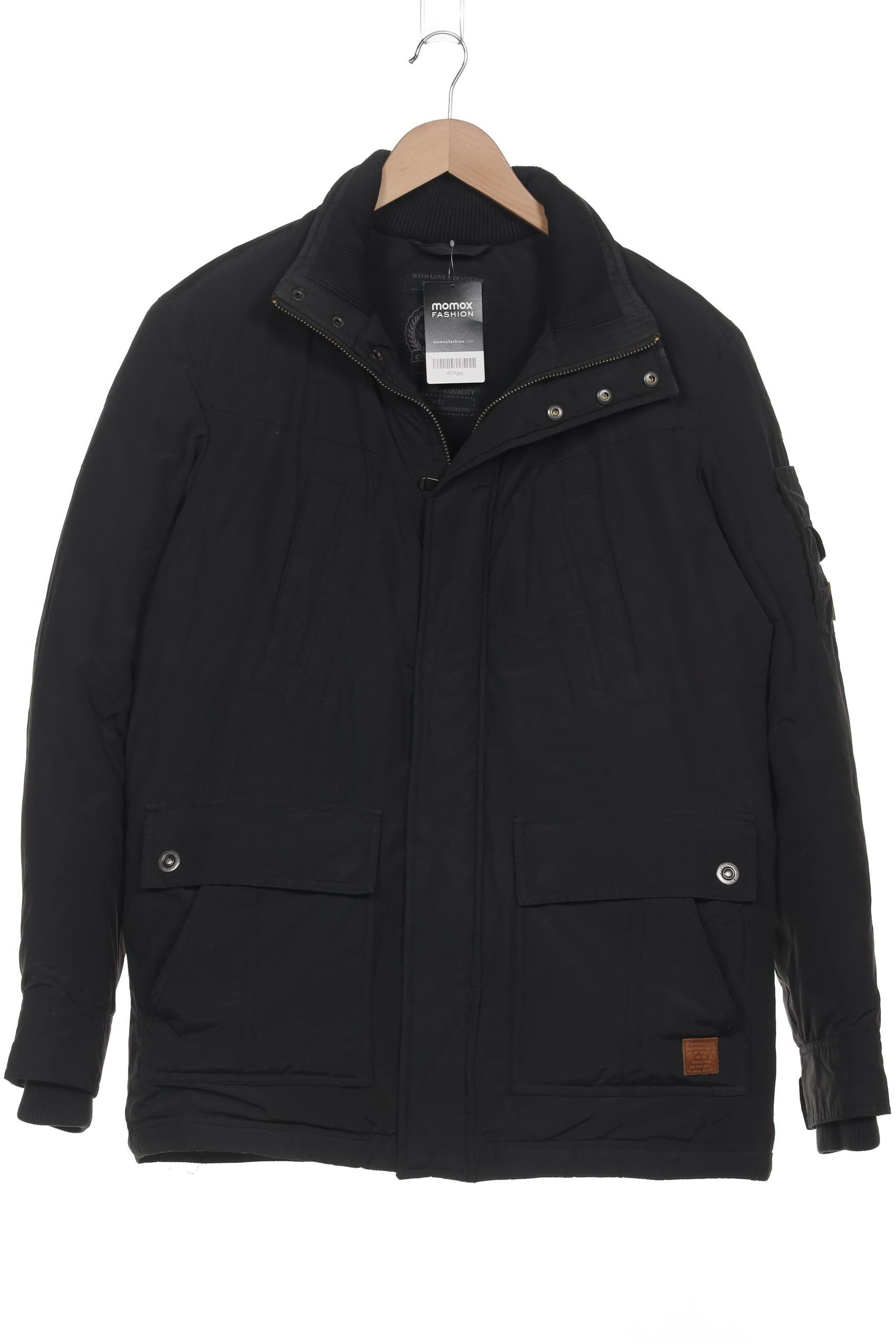 

edc by Esprit Herren Jacke, schwarz, Gr. 48