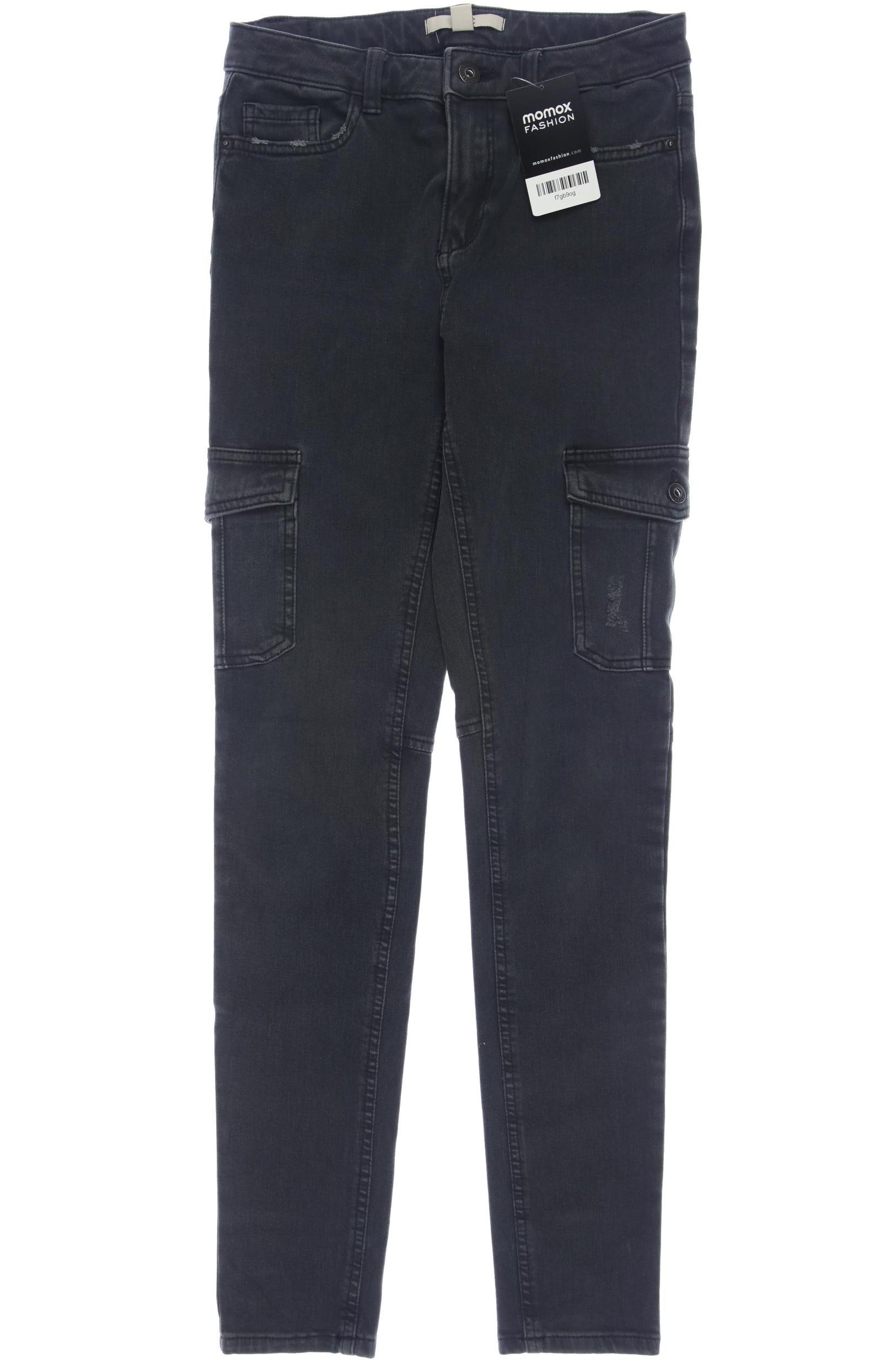 

edc by Esprit Damen Jeans, grau, Gr. 34