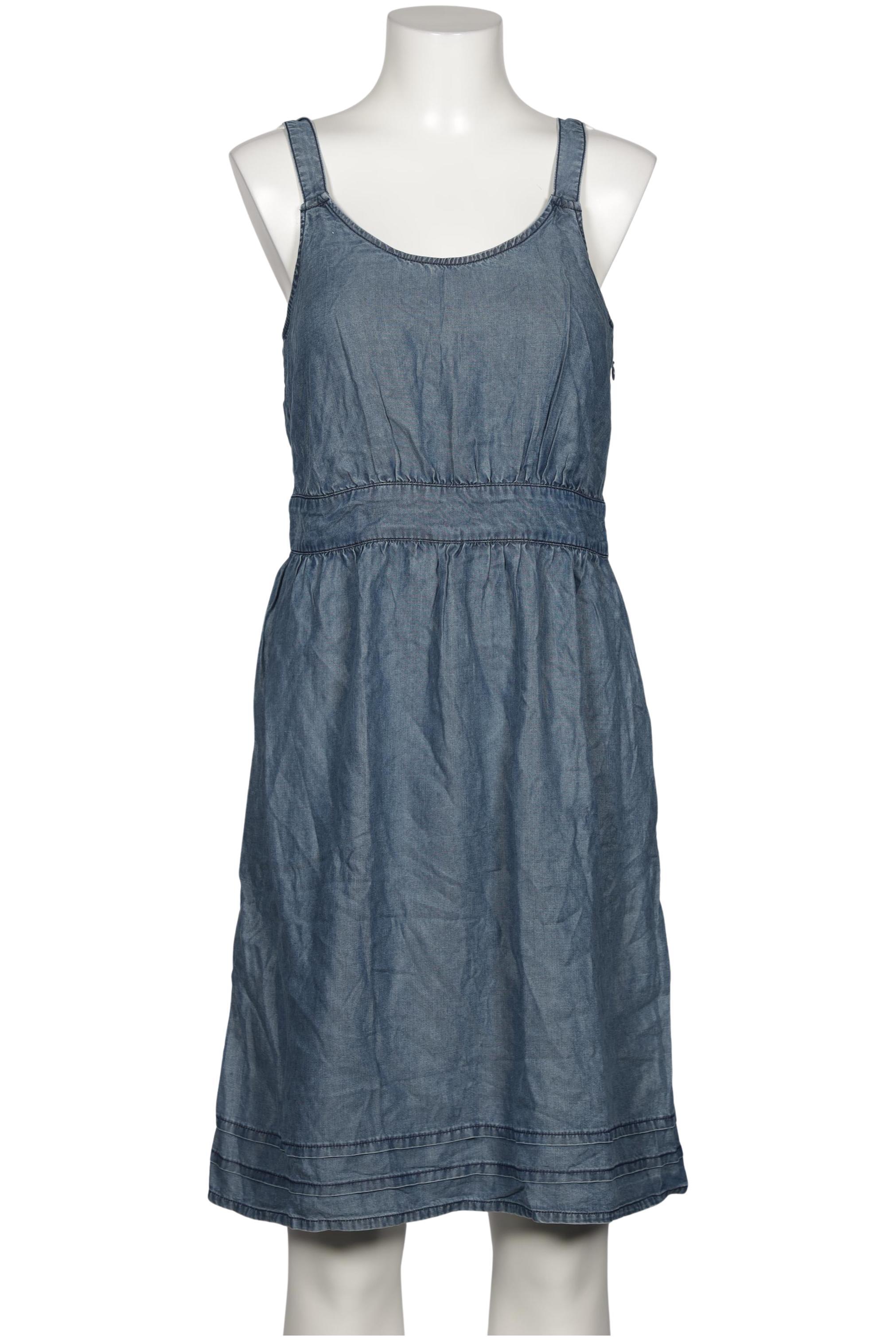 

edc by Esprit Damen Kleid, blau, Gr. 38