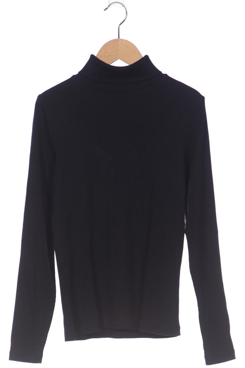 

edc by Esprit Damen Langarmshirt, schwarz, Gr. 36