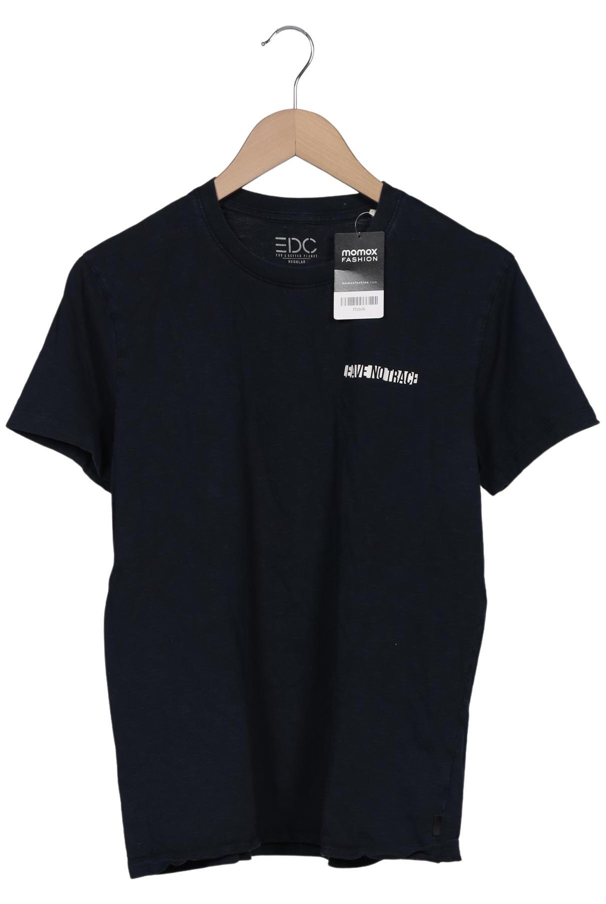 

edc by Esprit Damen T-Shirt, marineblau, Gr. 38