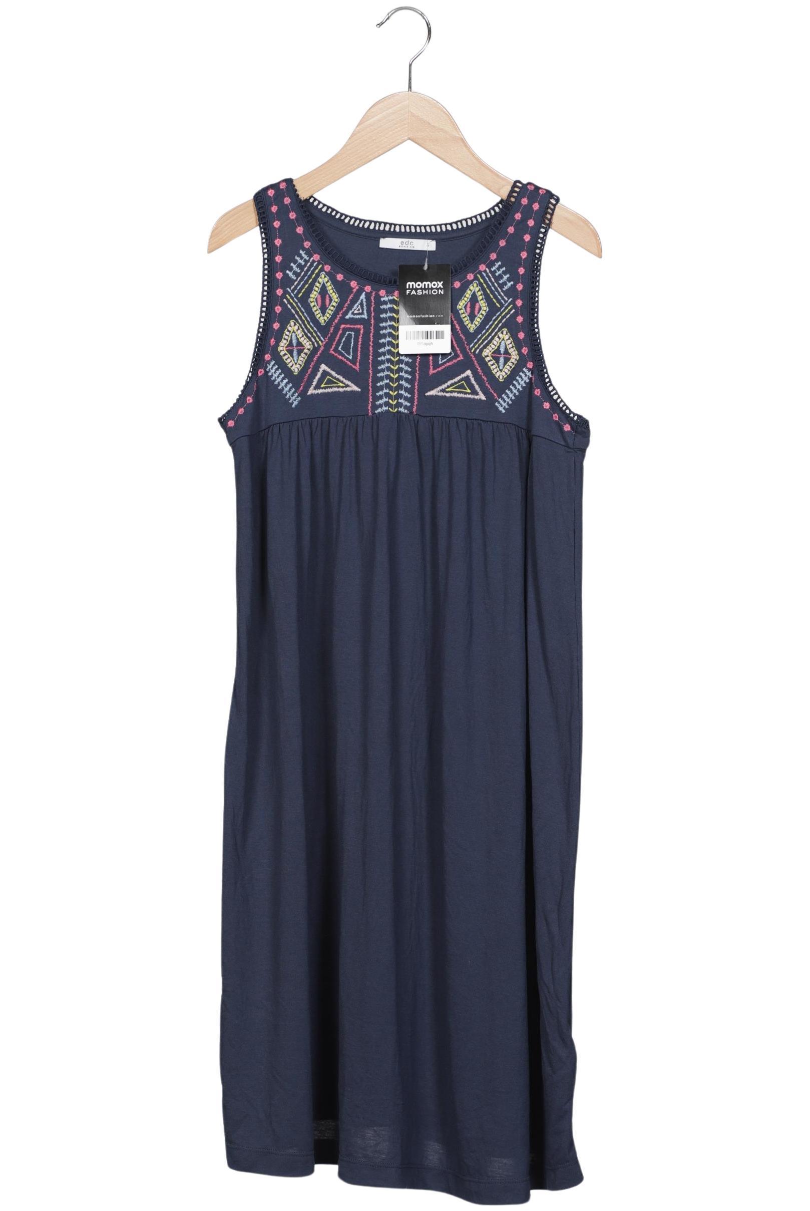 

edc by Esprit Damen Kleid, marineblau, Gr. 36