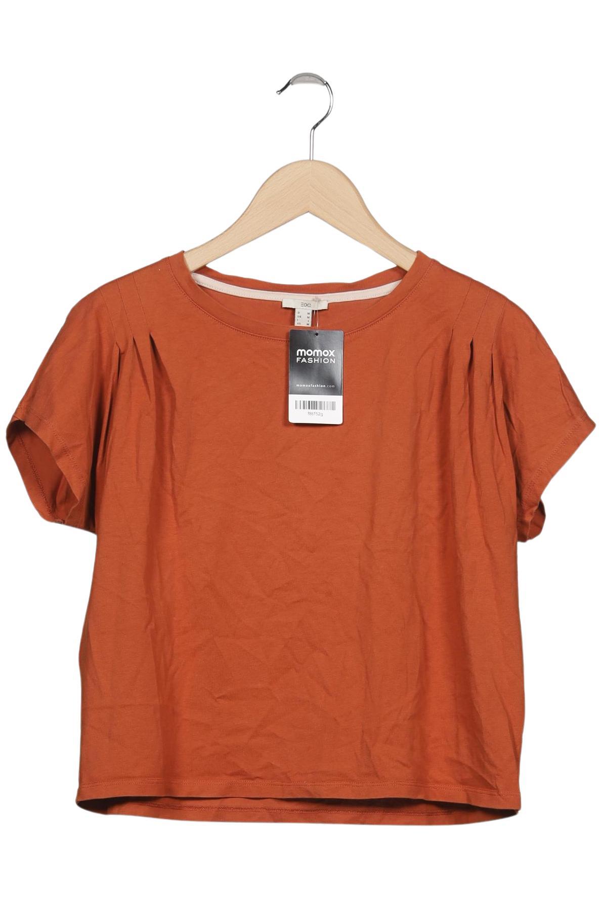 

edc by Esprit Damen T-Shirt, orange, Gr. 38