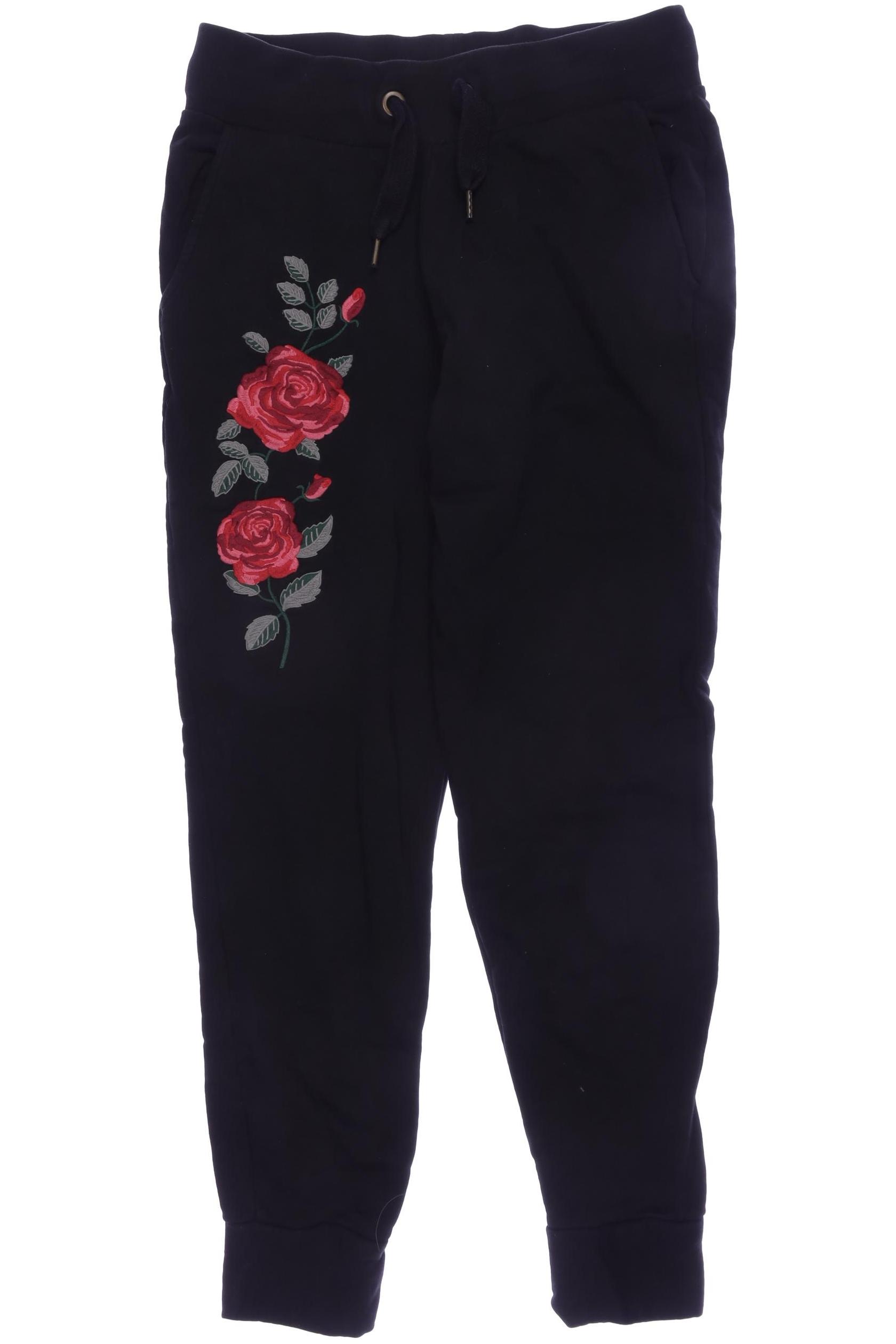 

edc by Esprit Damen Stoffhose, schwarz, Gr. 0