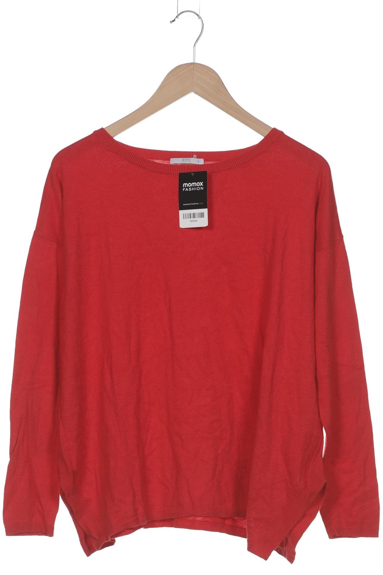

edc by Esprit Damen Pullover, rot, Gr. 42