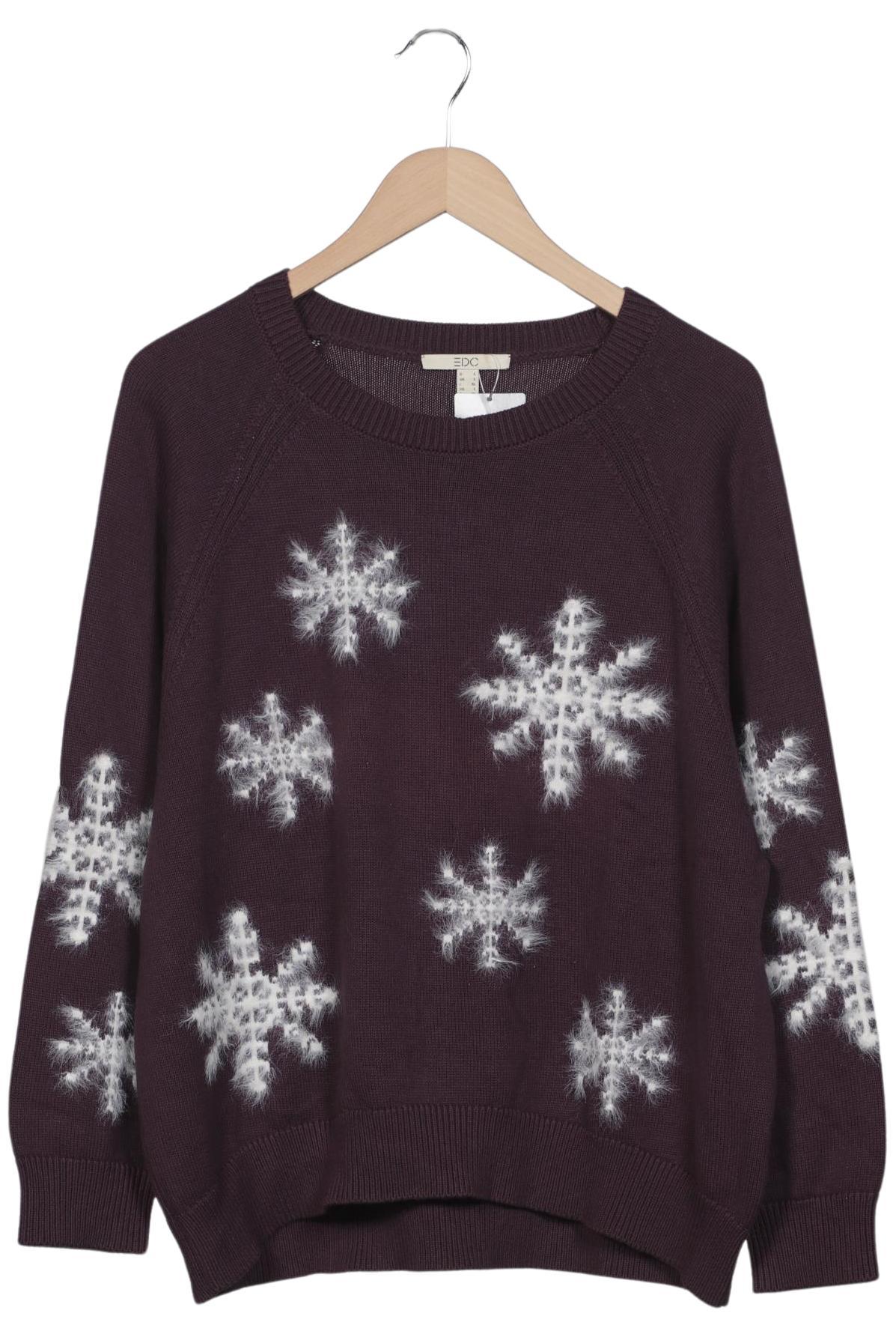 

edc by Esprit Damen Pullover, flieder, Gr. 42