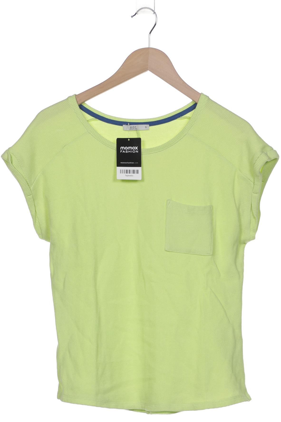 

edc by Esprit Damen T-Shirt, hellgrün, Gr. 36