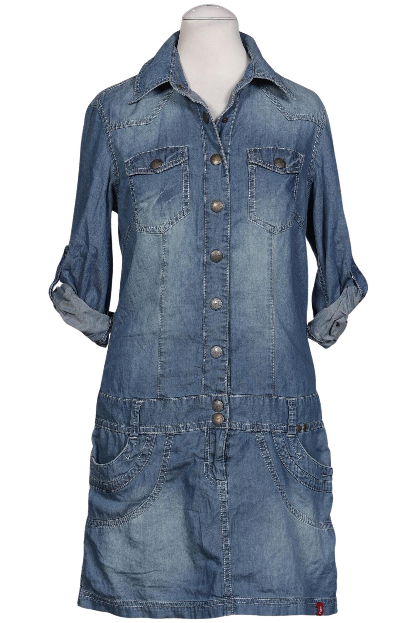 

edc by Esprit Damen Kleid, blau, Gr. 32