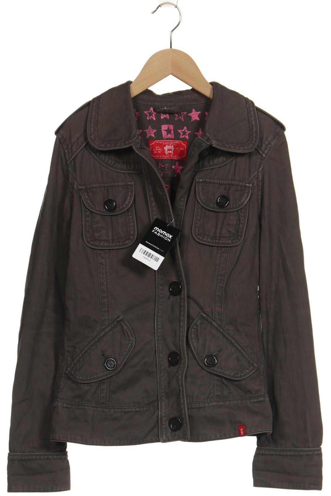 

edc by Esprit Damen Jacke, grau, Gr. 36