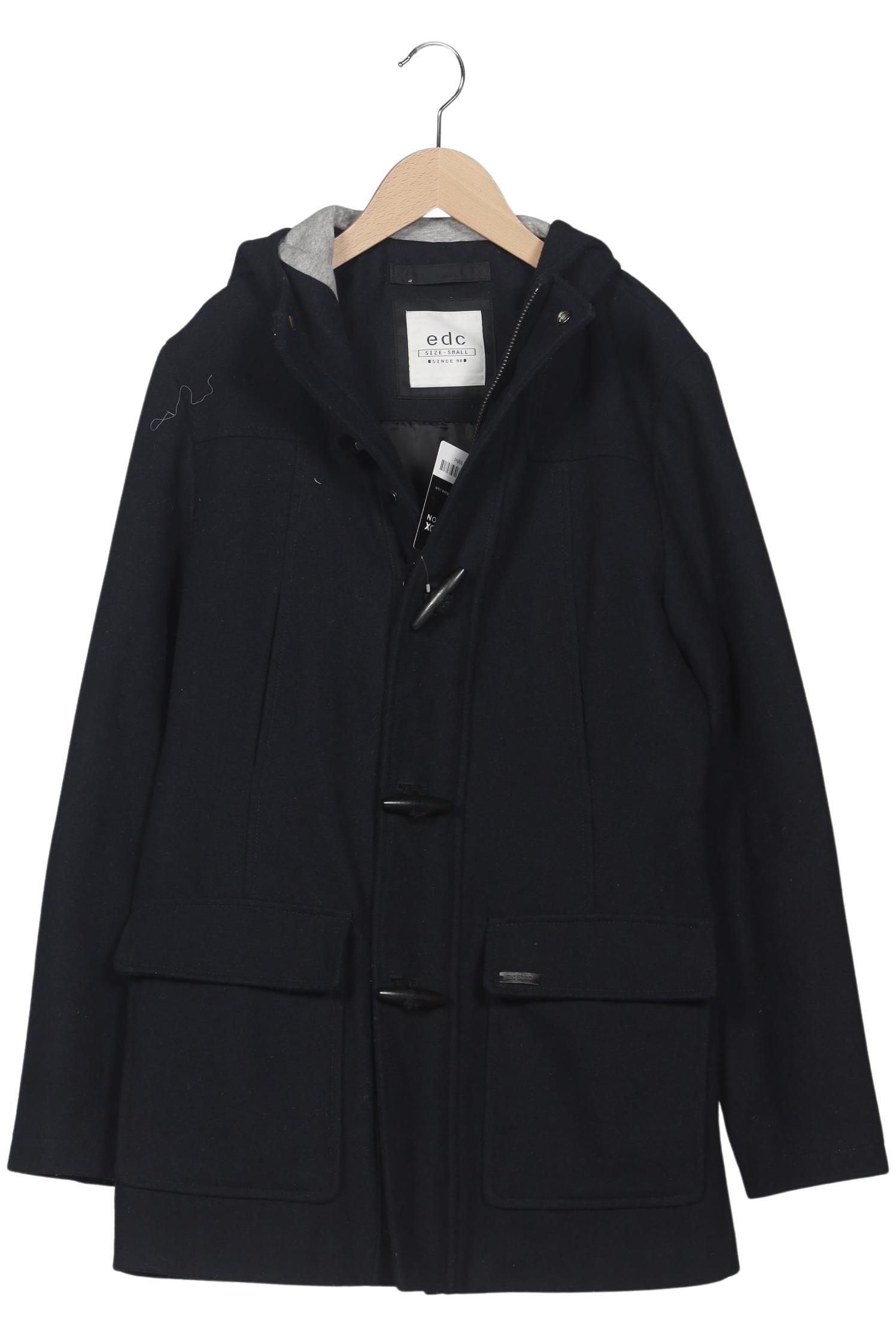 

edc by Esprit Damen Mantel, marineblau, Gr. 36