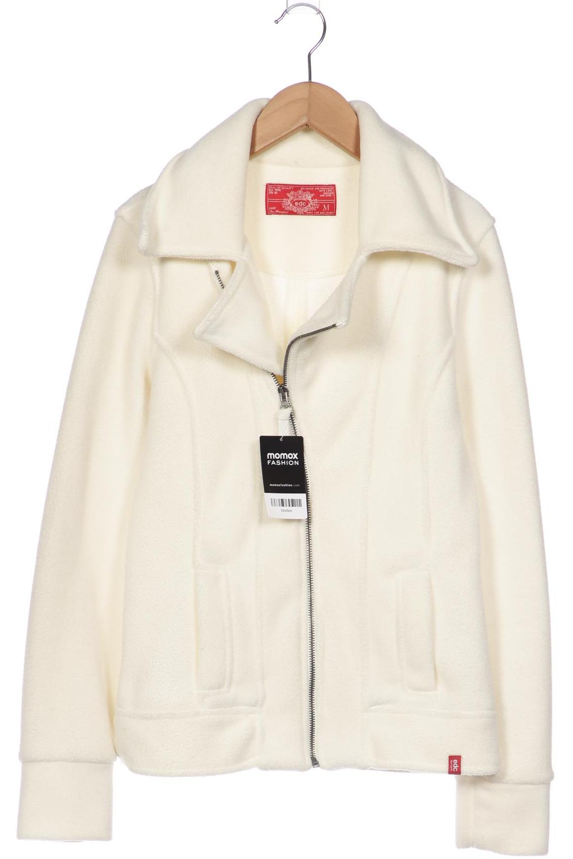

edc by Esprit Damen Jacke, weiß, Gr. 38
