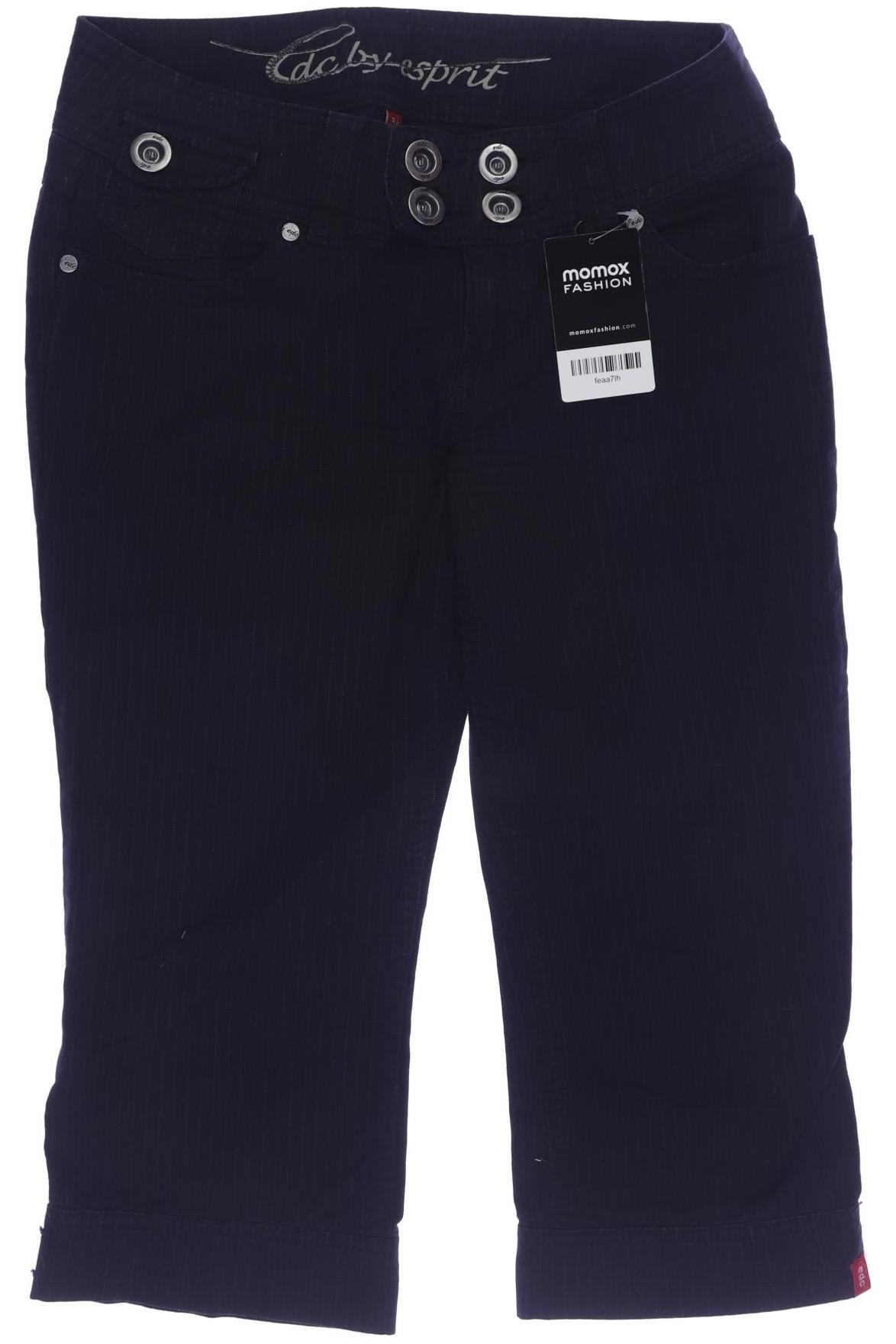 

edc by Esprit Damen Stoffhose, schwarz, Gr. 34