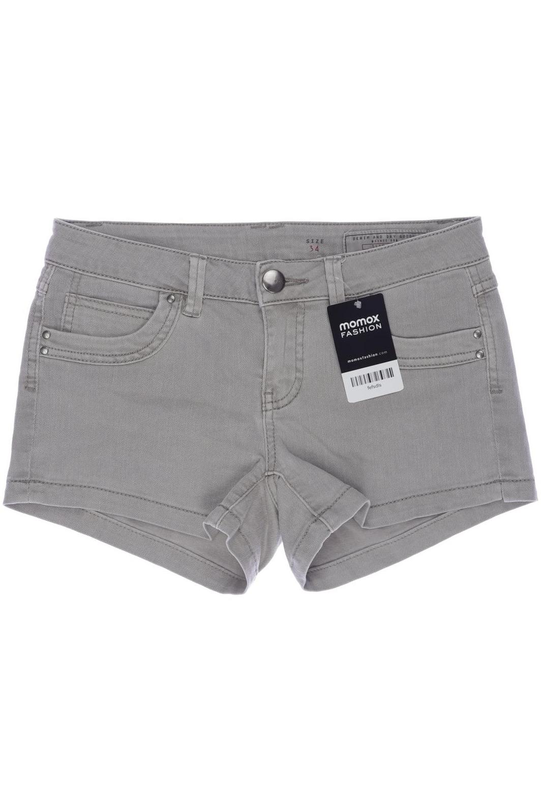 

edc by Esprit Damen Shorts, grau, Gr. 34