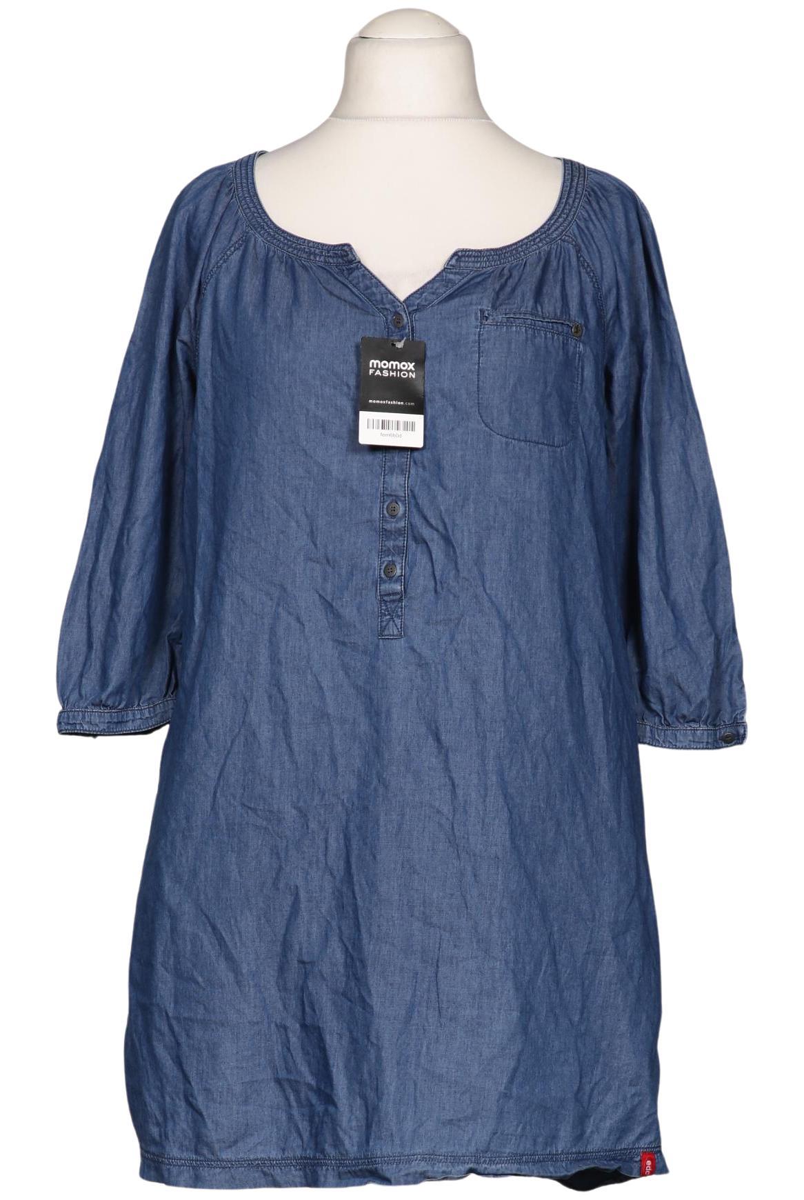 

edc by Esprit Damen Kleid, blau, Gr. 42