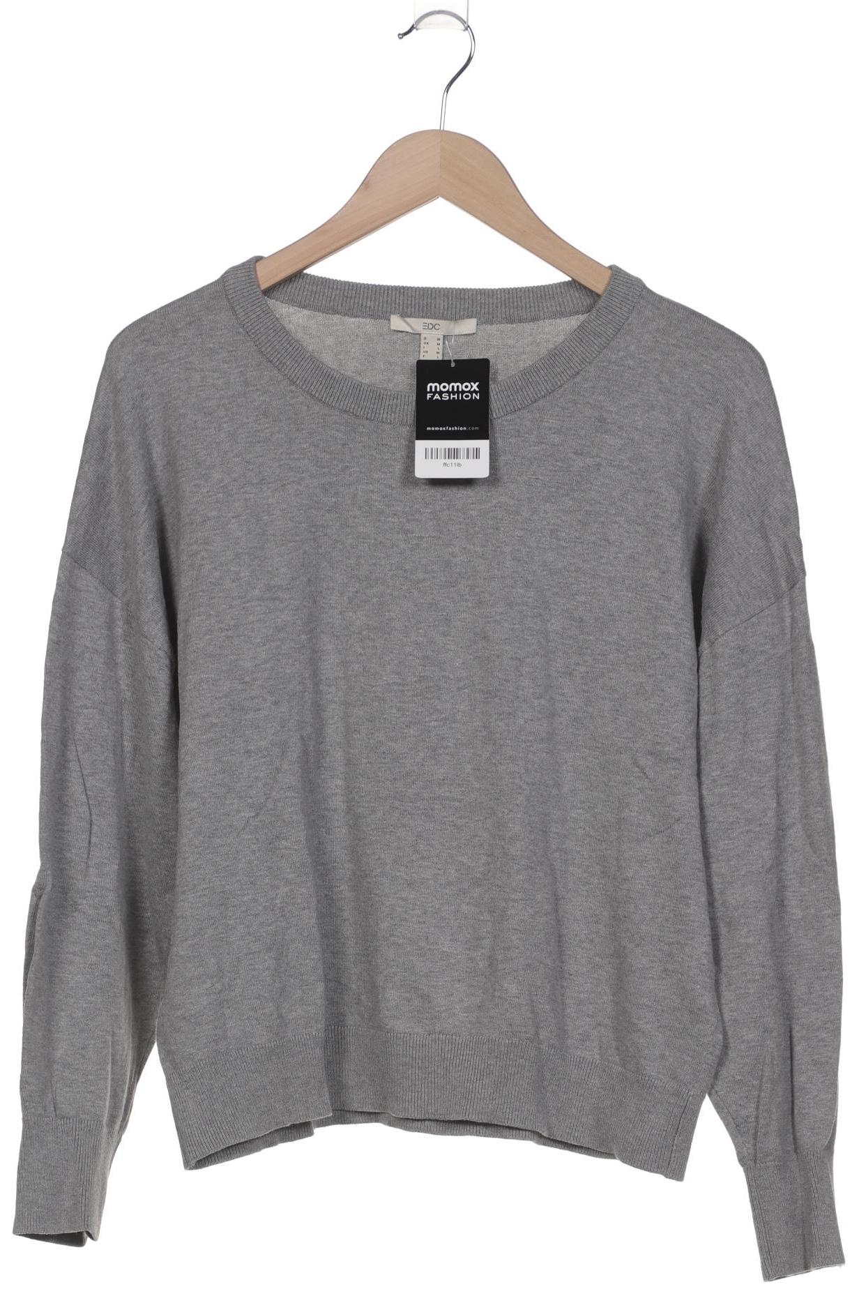 

edc by Esprit Damen Pullover, grau, Gr. 38