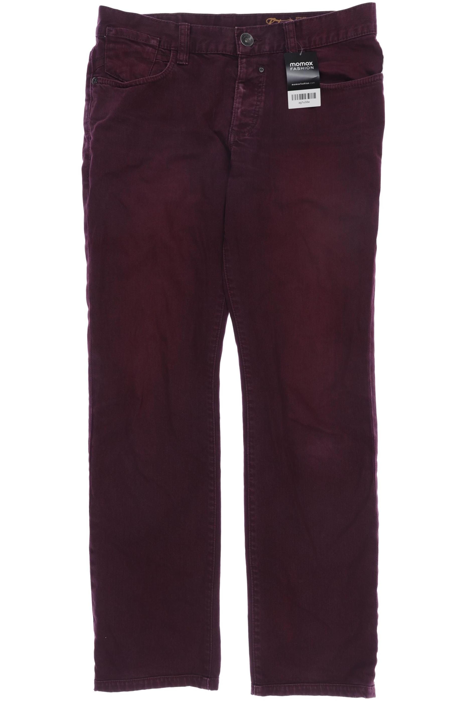 

edc by Esprit Herren Jeans, bordeaux, Gr. 31