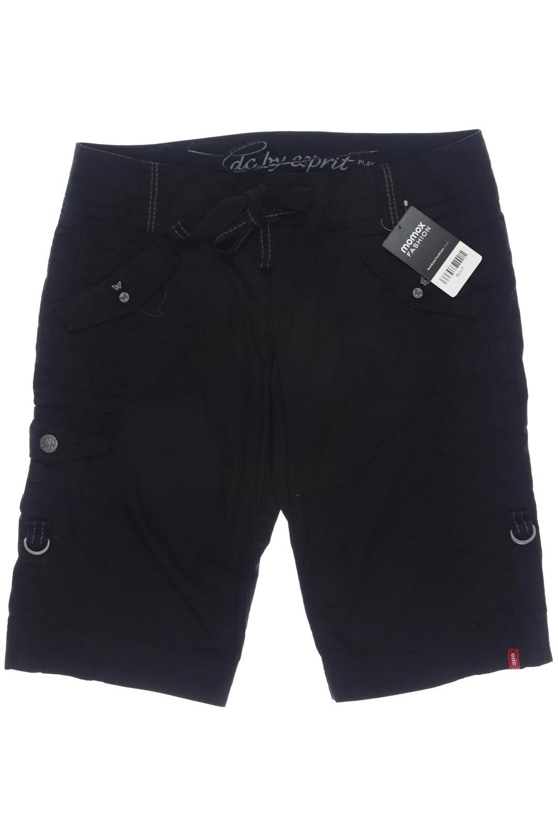 

edc by Esprit Damen Shorts, schwarz, Gr. 36
