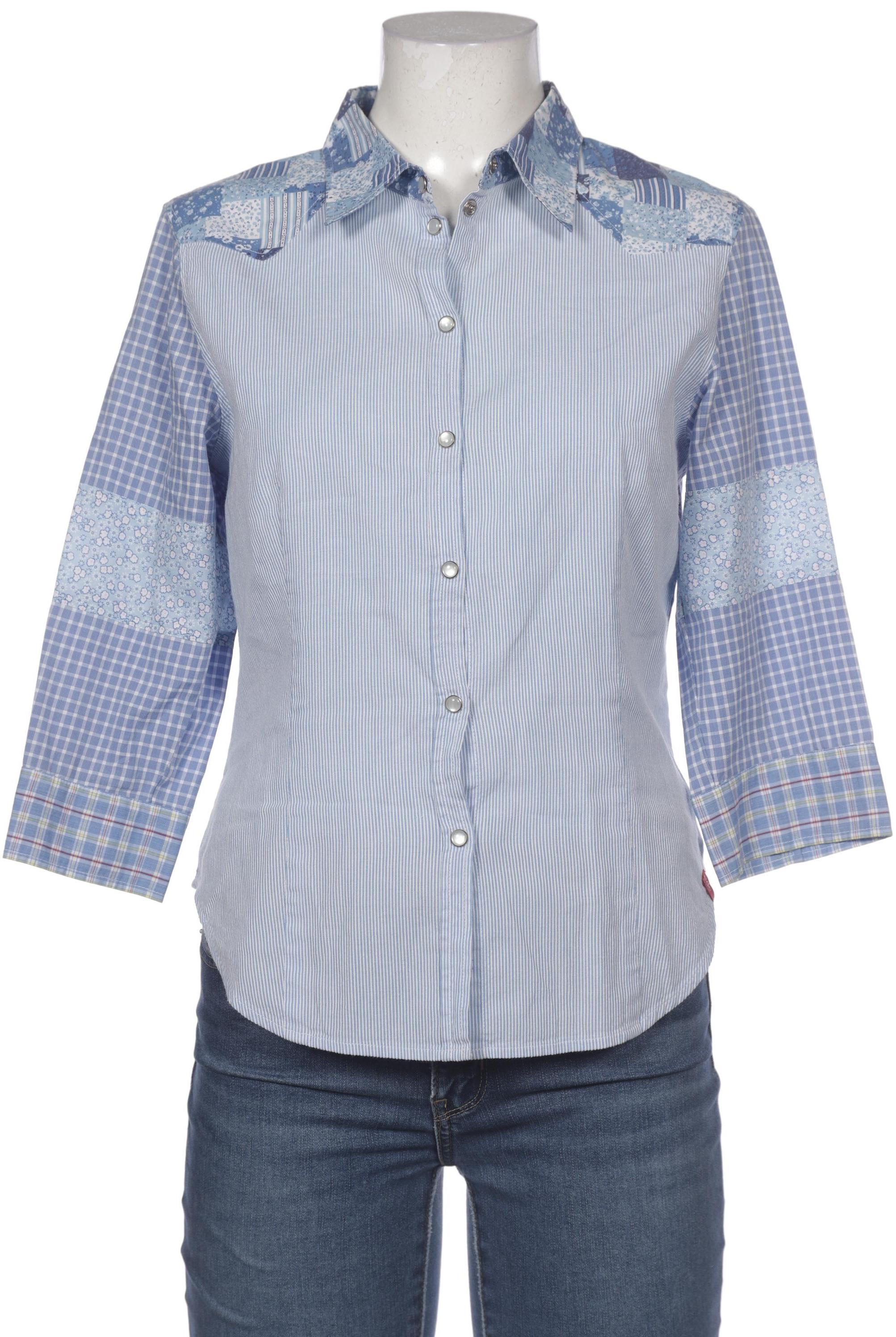 

edc by Esprit Damen Bluse, blau, Gr. 42