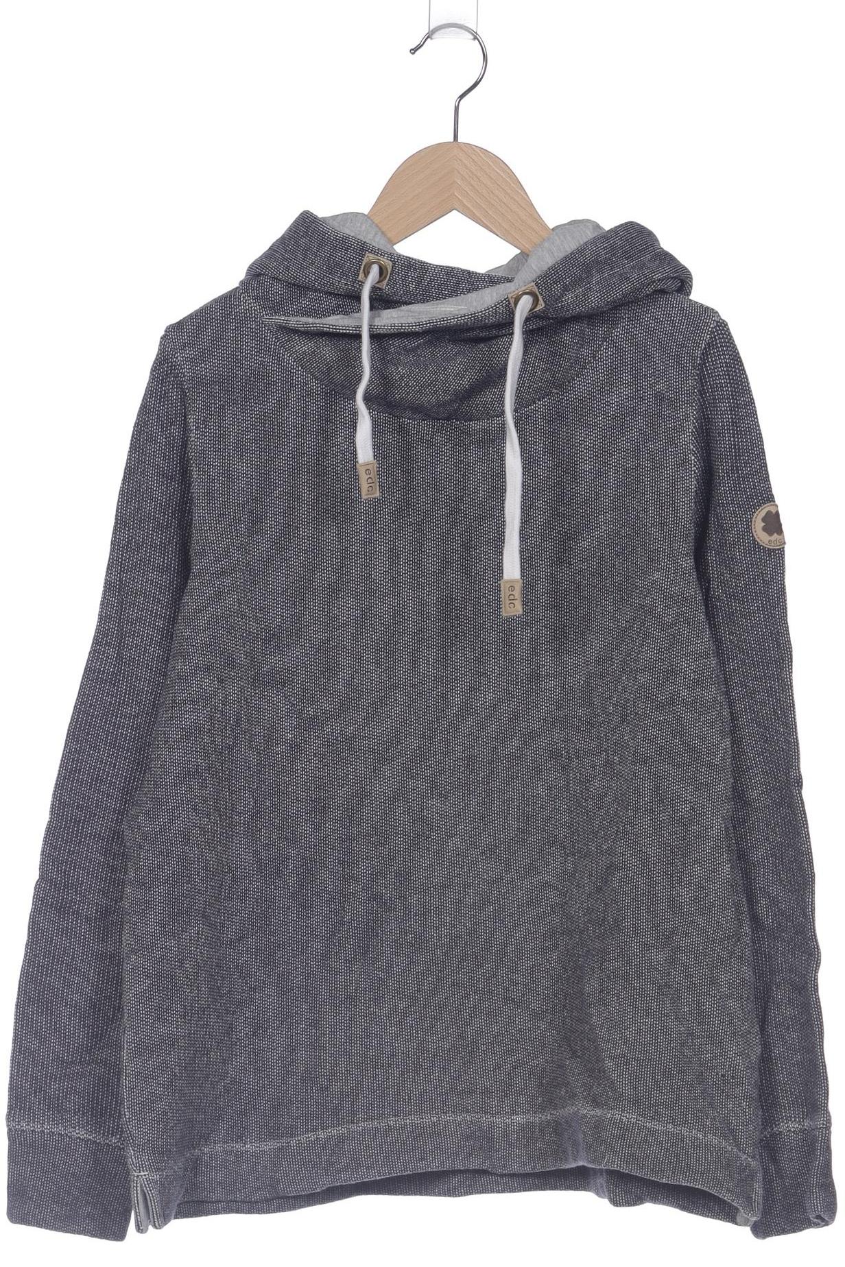 

edc by Esprit Damen Kapuzenpullover, marineblau, Gr. 38