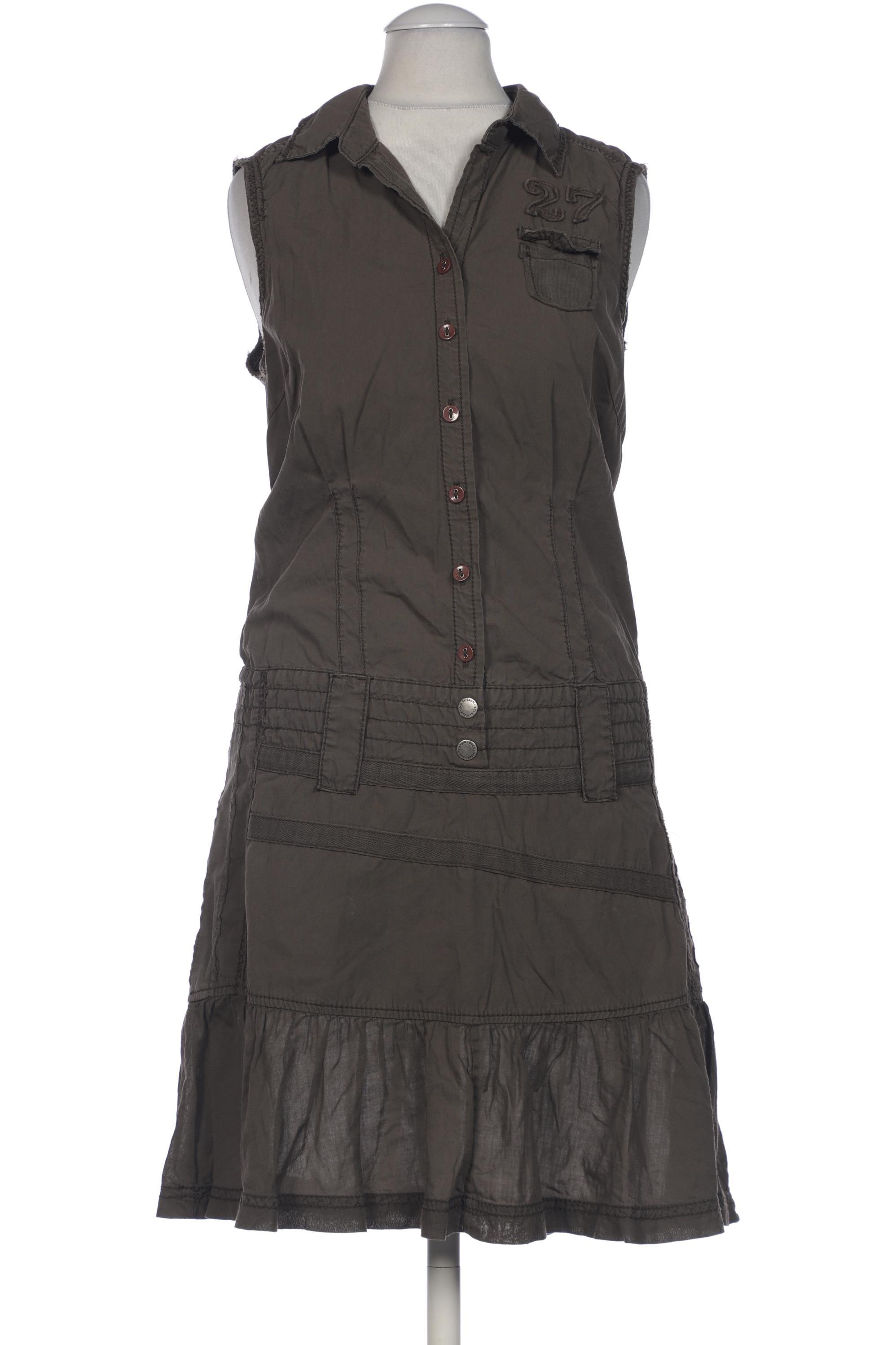 

edc by Esprit Damen Kleid, grün, Gr. 34