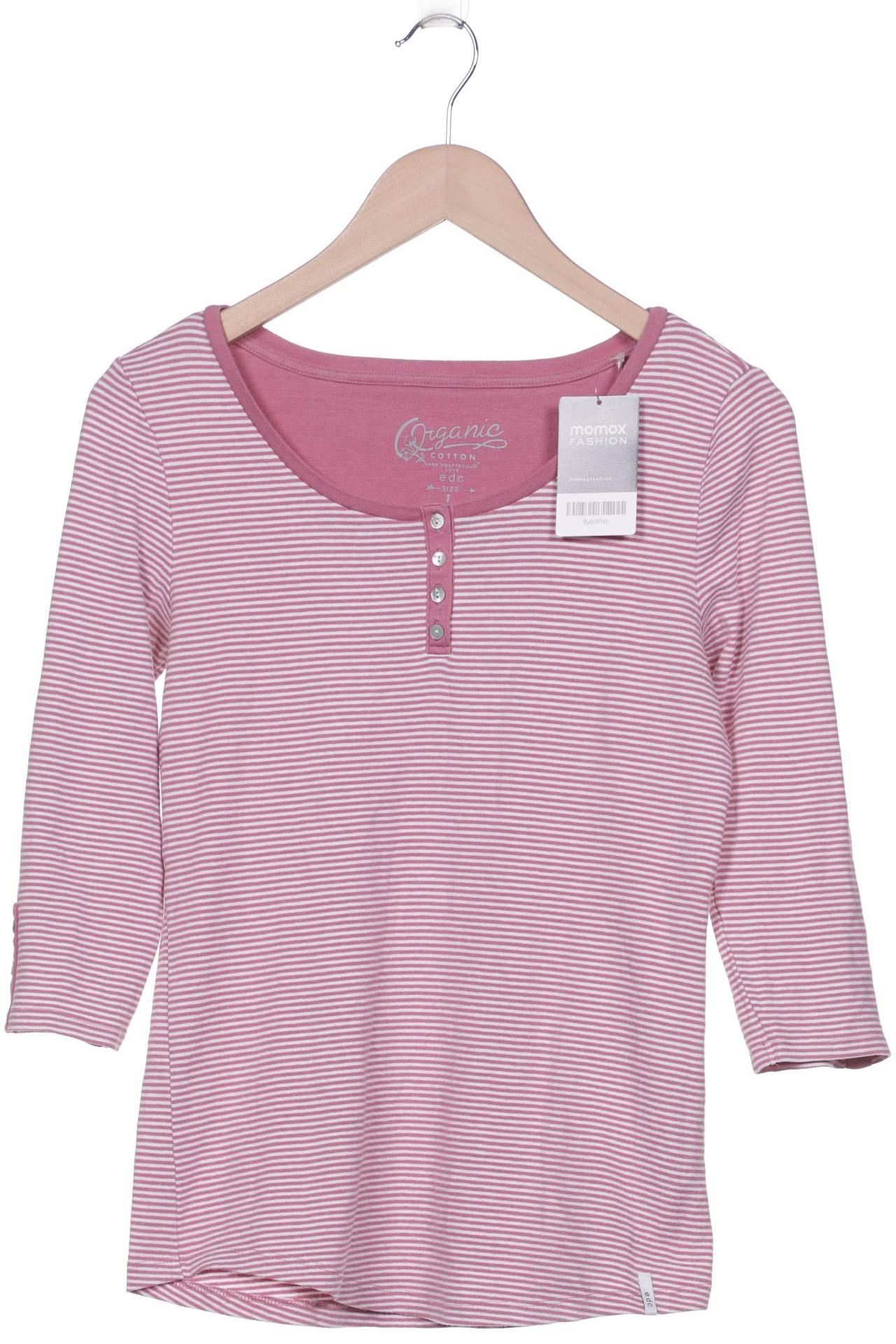 

edc by Esprit Damen Langarmshirt, pink, Gr. 42